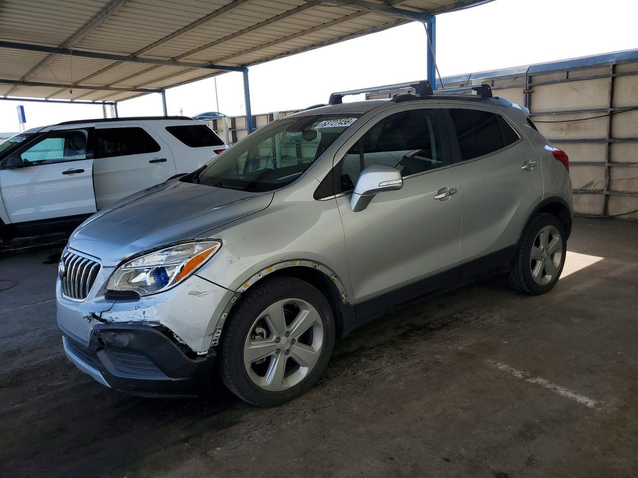 2015 Buick Encore Silver vin: KL4CJASB0FB224147