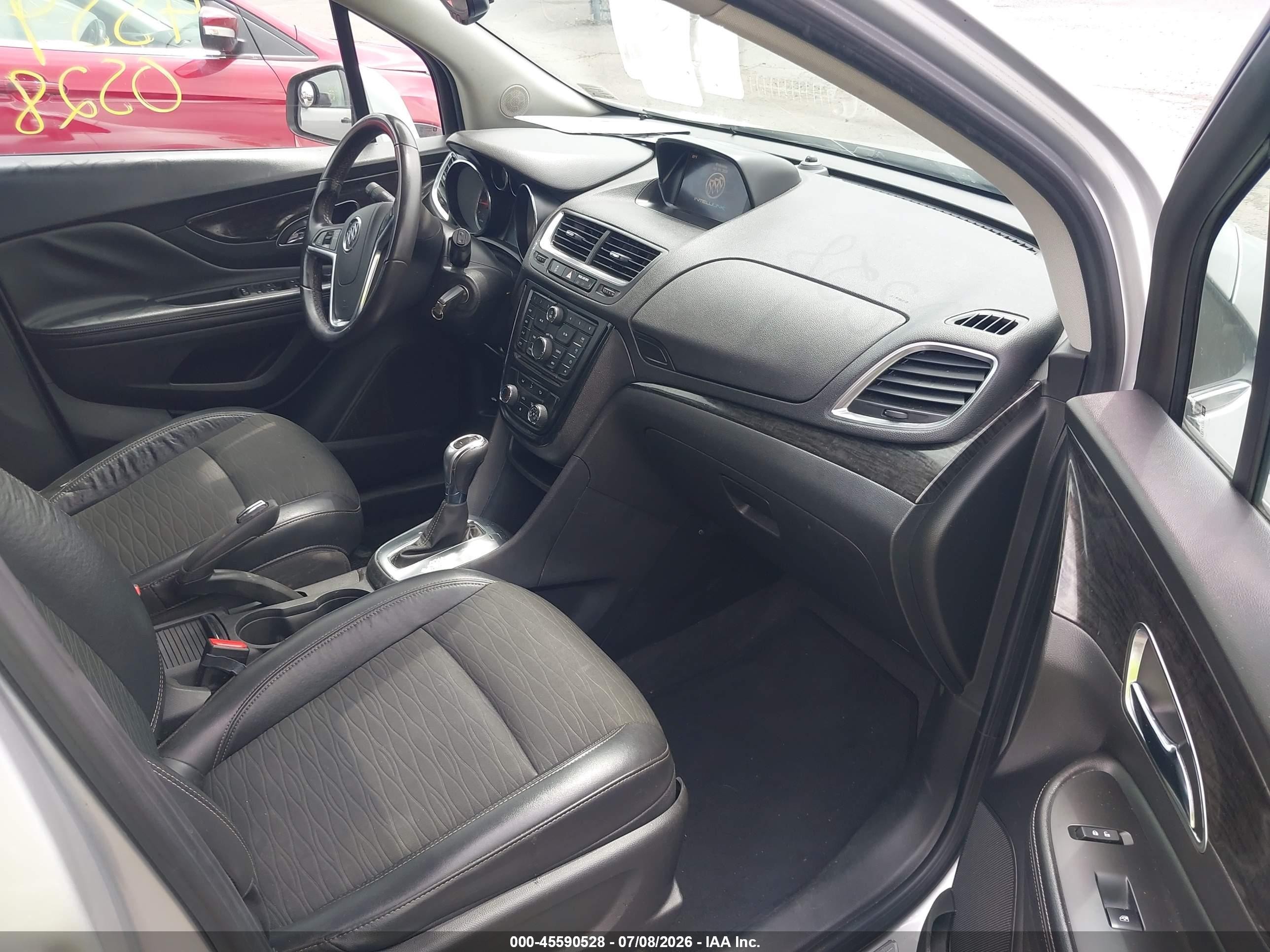 2015 Buick Encore   Silver vin: KL4CJASB0FB264891