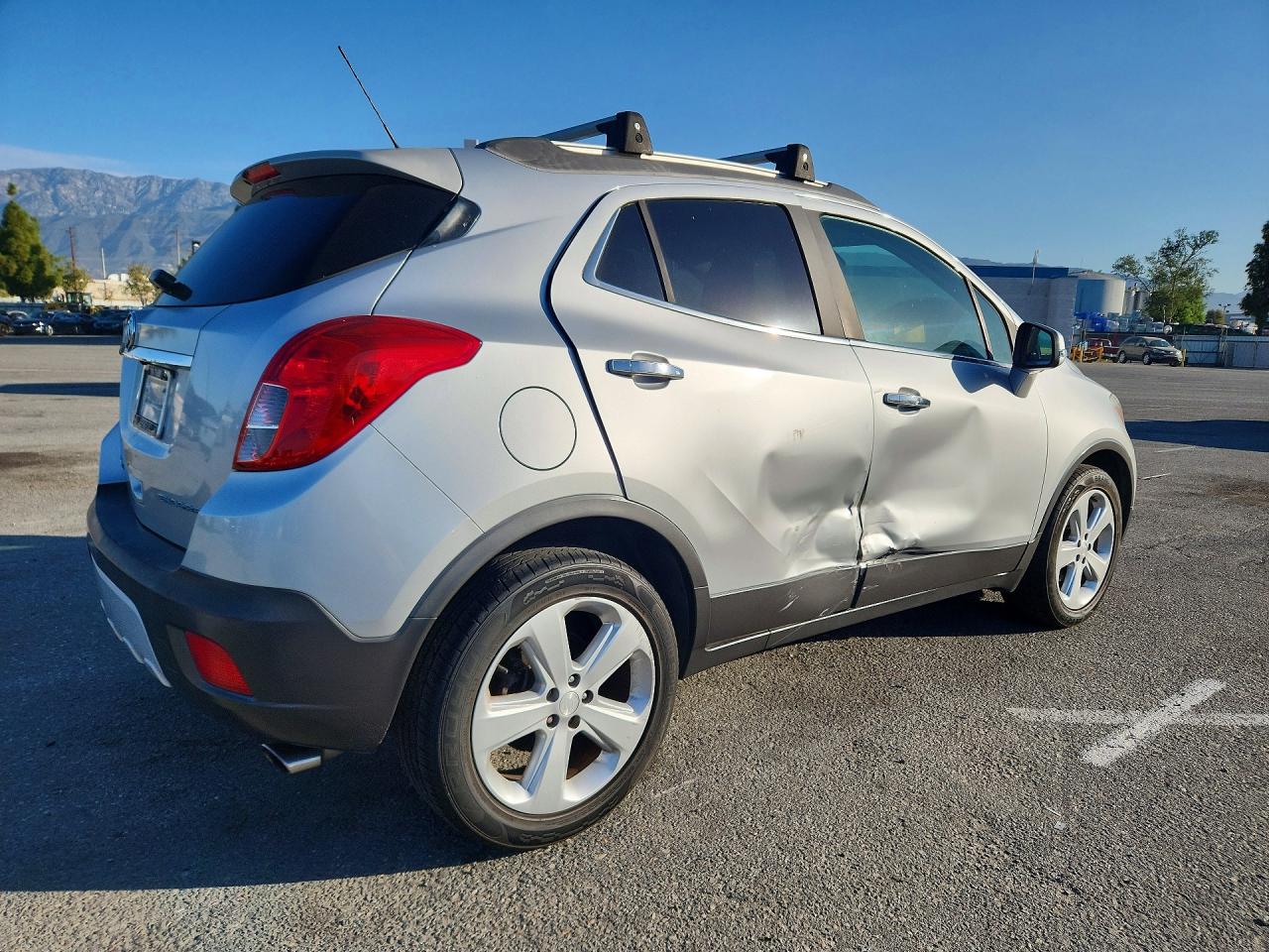 2015 Buick Encore Silver vin: KL4CJASB0FB266558