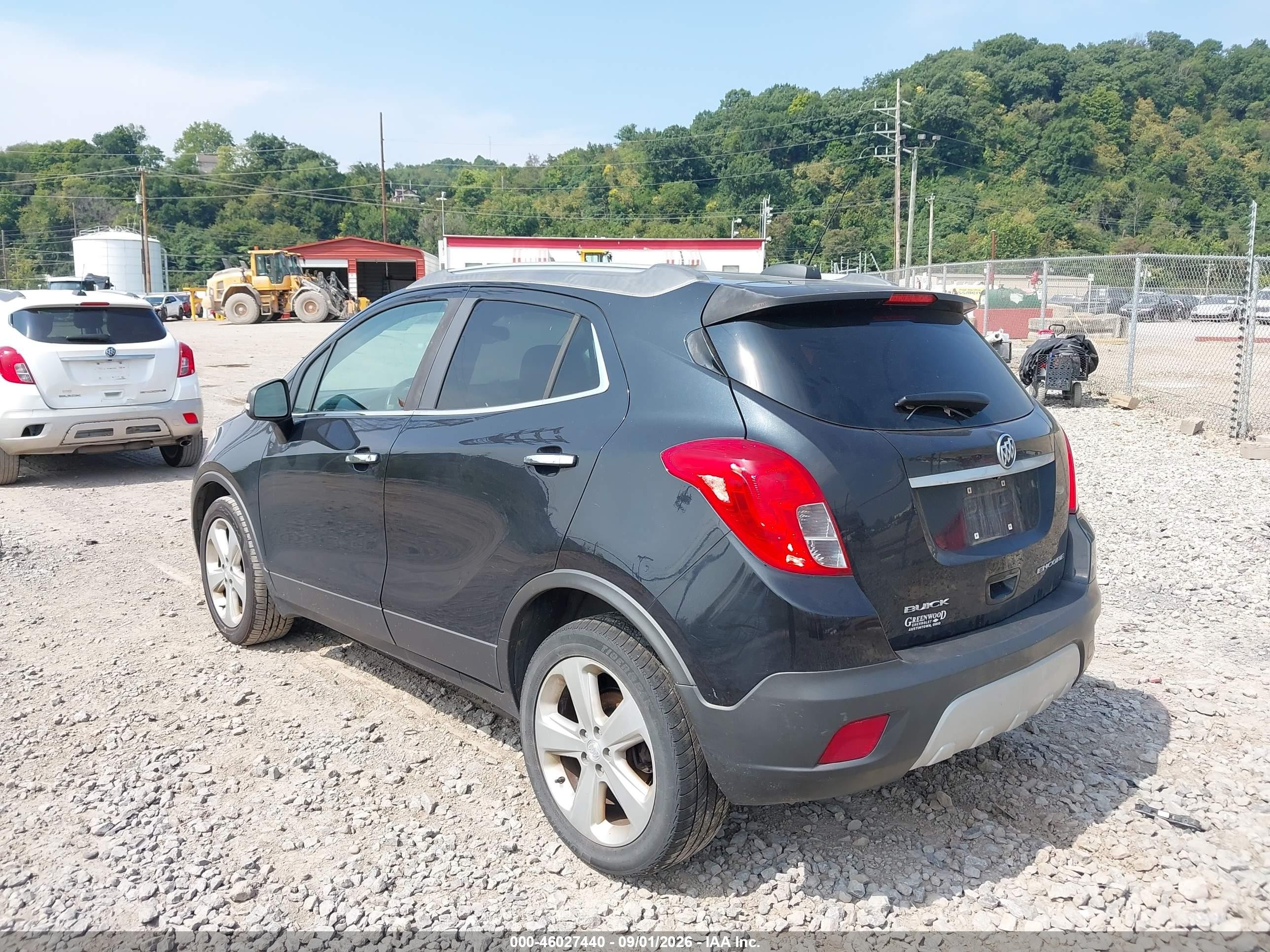 2015 Buick Encore   Black vin: KL4CJASB0FB269850