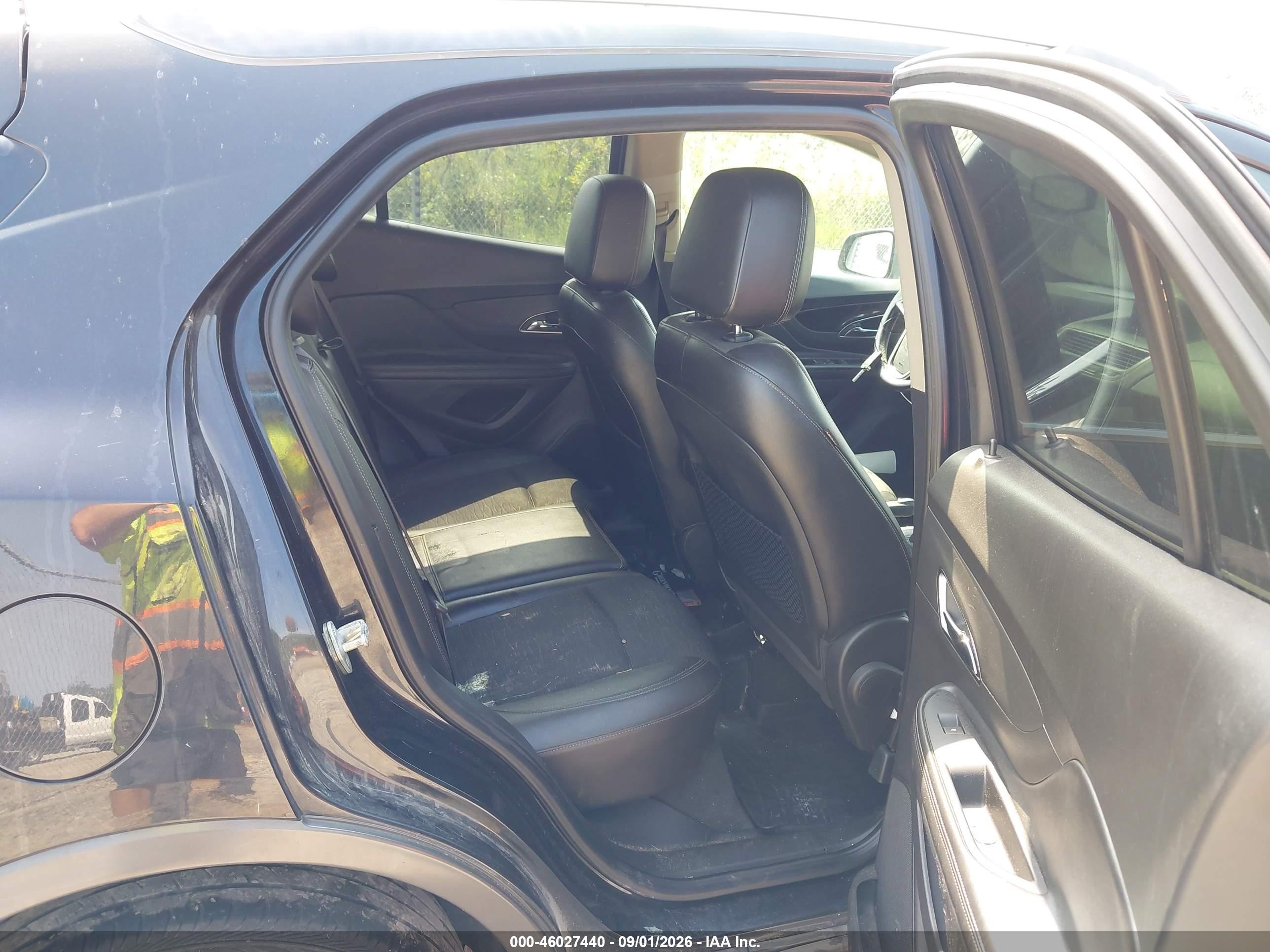 2015 Buick Encore   Black vin: KL4CJASB0FB269850