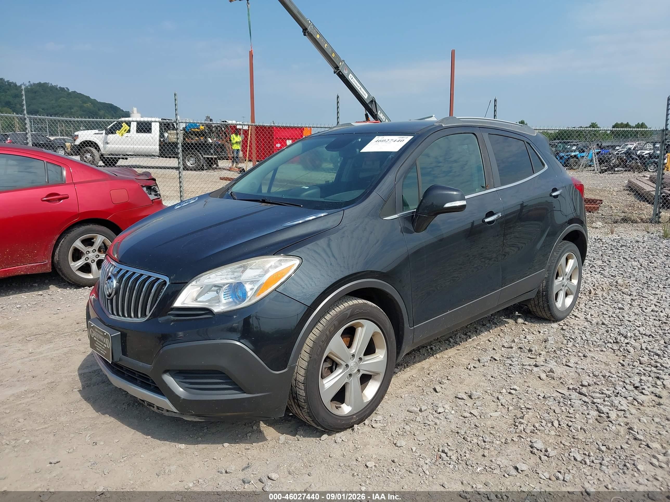2015 Buick Encore   Black vin: KL4CJASB0FB269850
