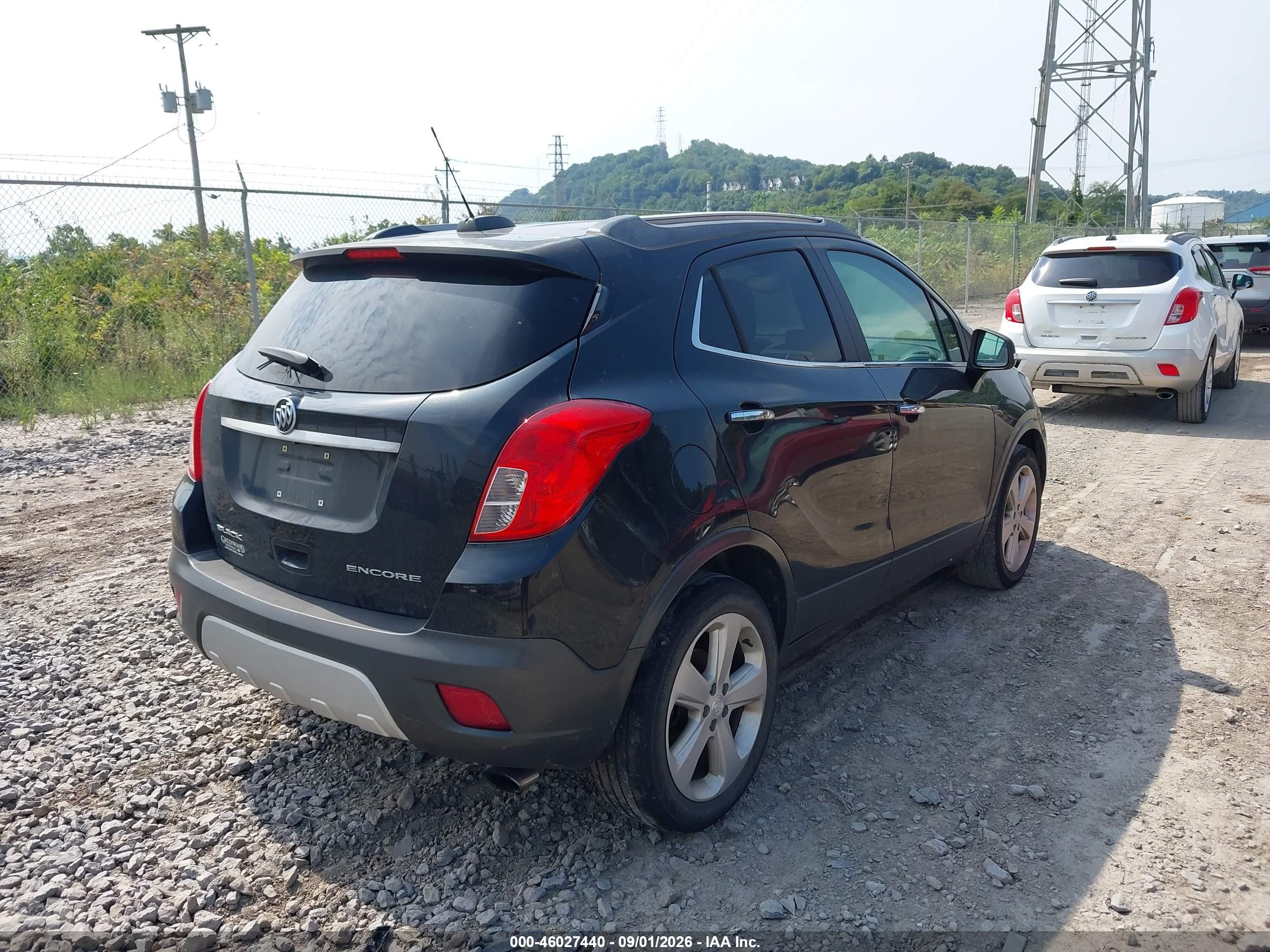 2015 Buick Encore   Black vin: KL4CJASB0FB269850
