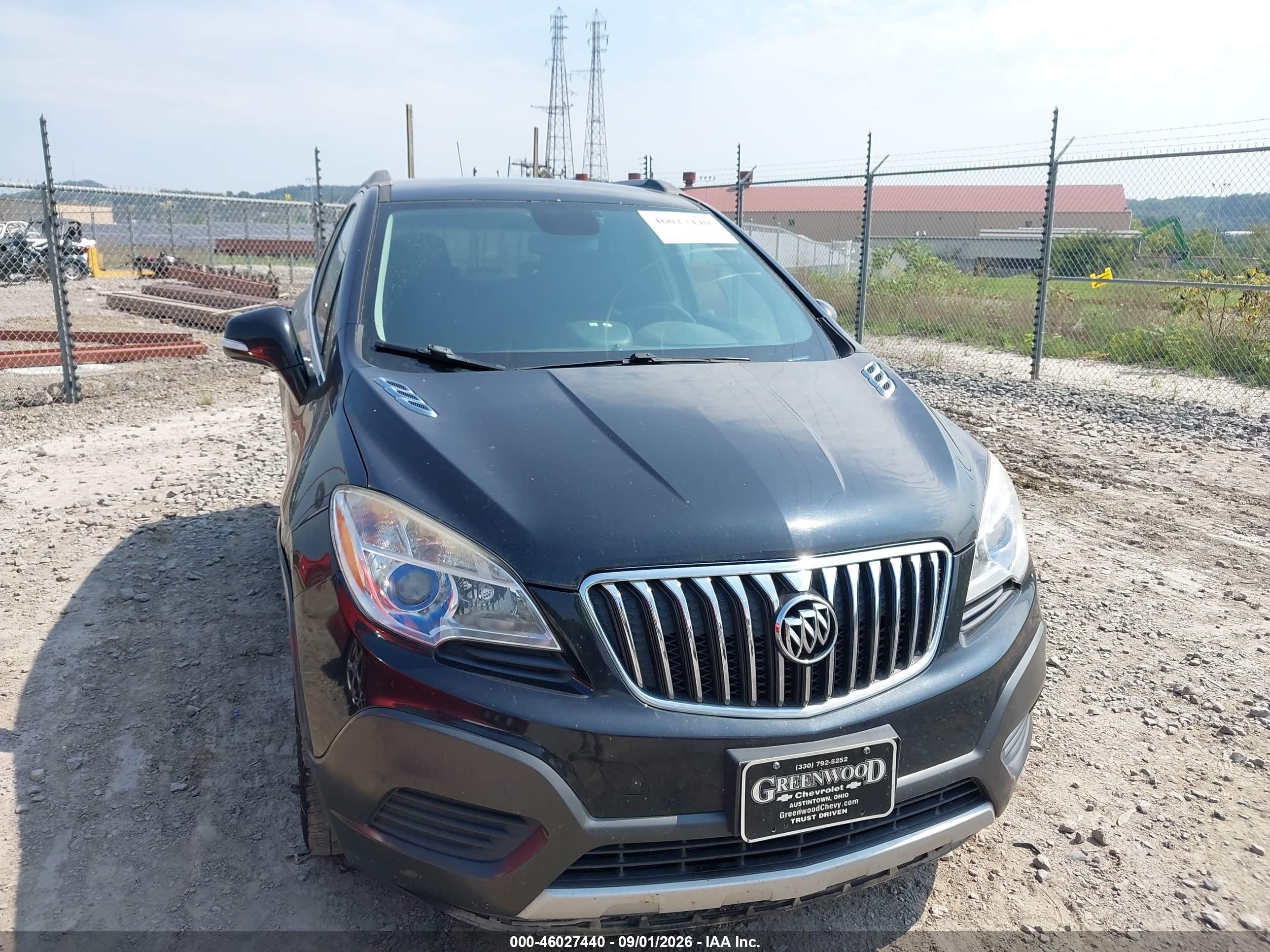 2015 Buick Encore   Black vin: KL4CJASB0FB269850