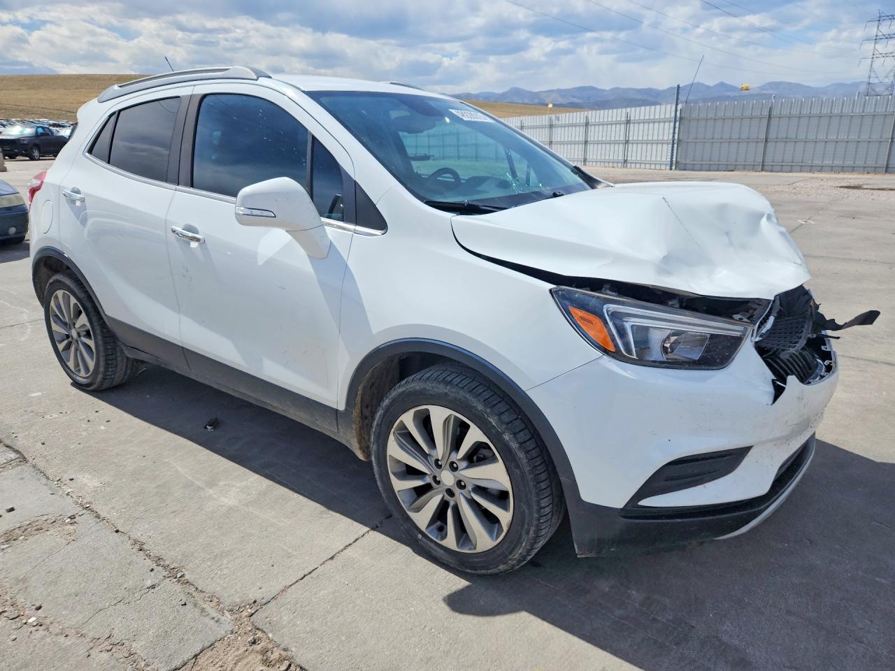 2018 Buick Encore Preferred White vin: KL4CJASB0JB529253