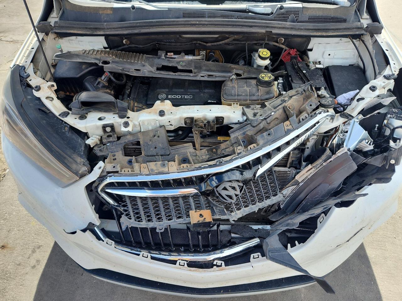 2018 Buick Encore Preferred White vin: KL4CJASB0JB529253