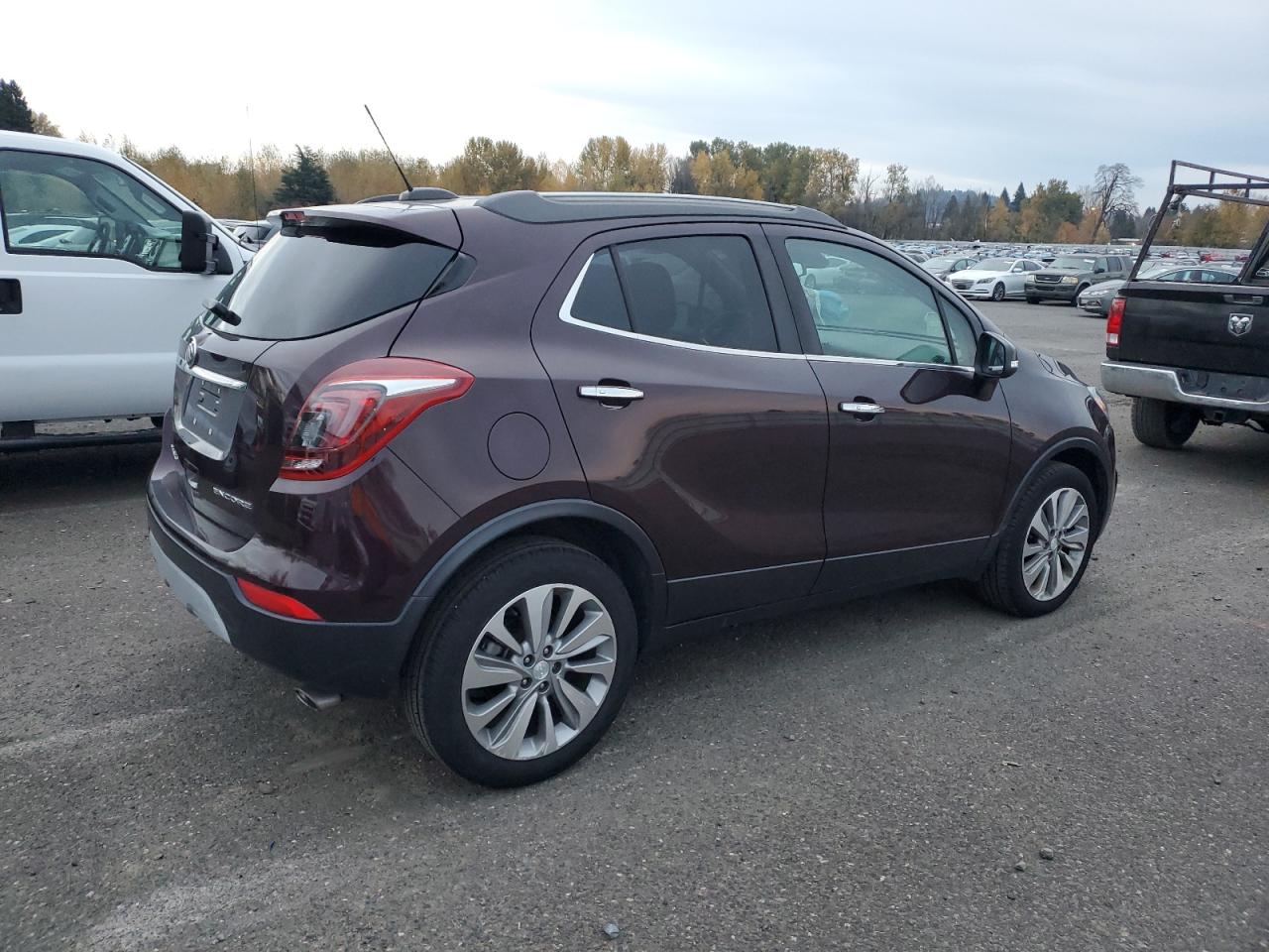 2018 Buick Encore Preferred Purple vin: KL4CJASB0JB702155