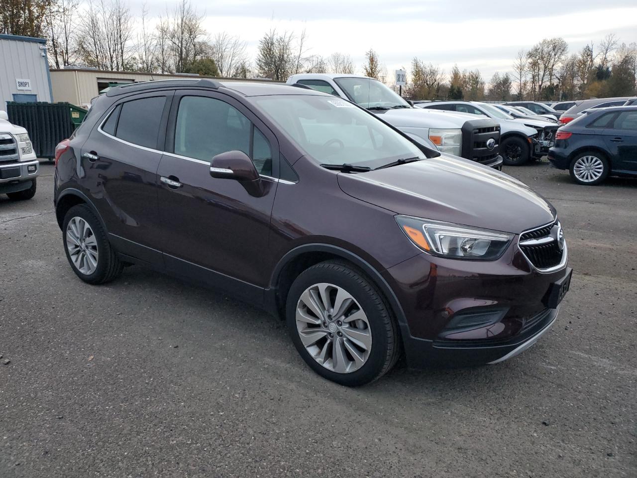 2018 Buick Encore Preferred Purple vin: KL4CJASB0JB702155