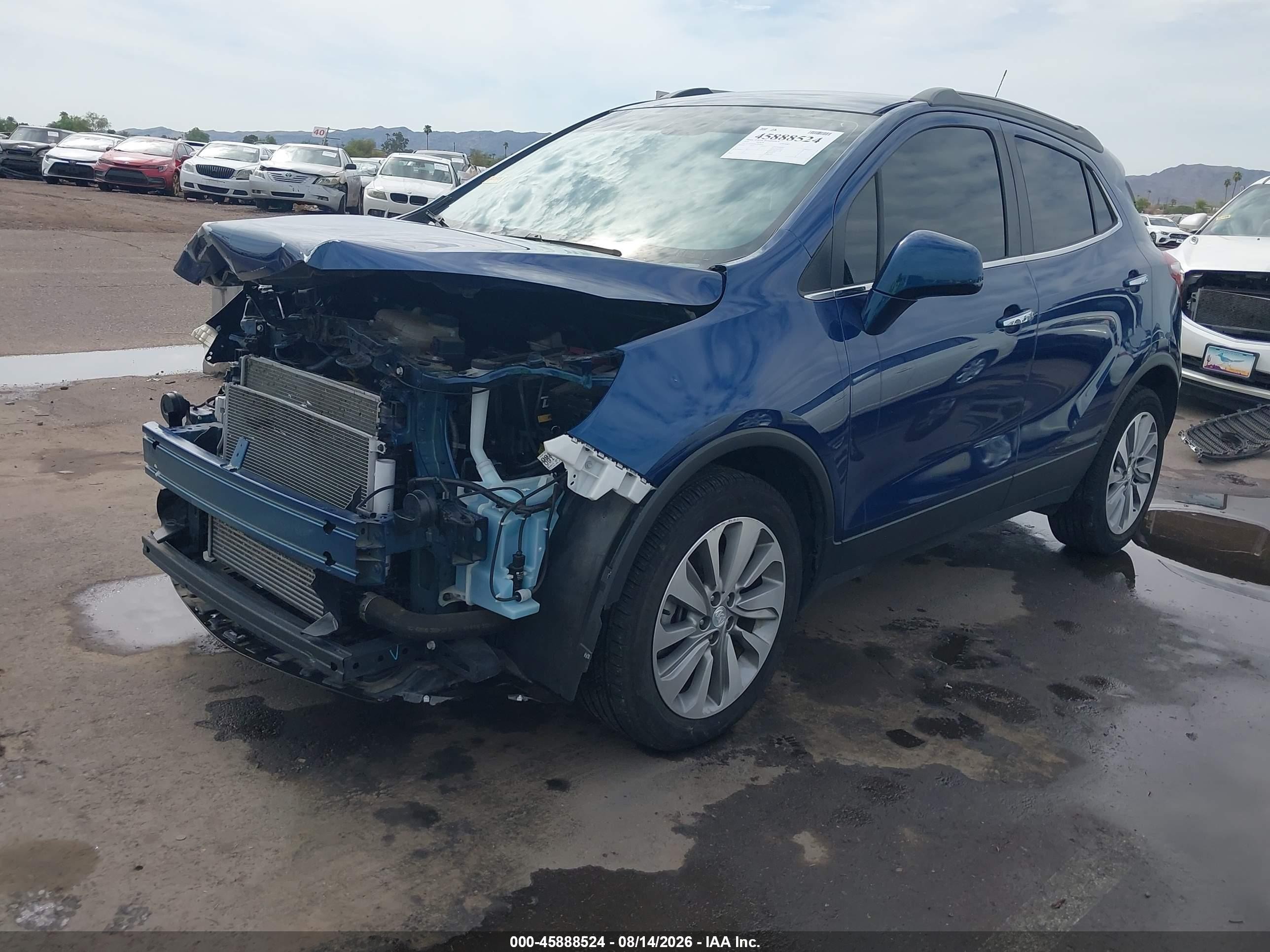 2020 Buick Encore Fwd Preferred Blue vin: KL4CJASB0LB048051