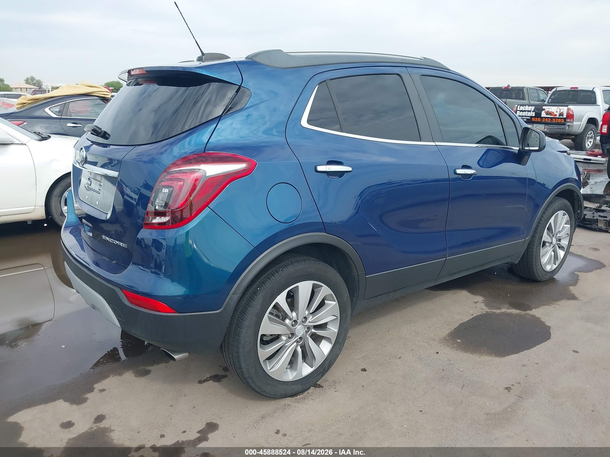 2020 Buick Encore Fwd Preferred Blue vin: KL4CJASB0LB048051