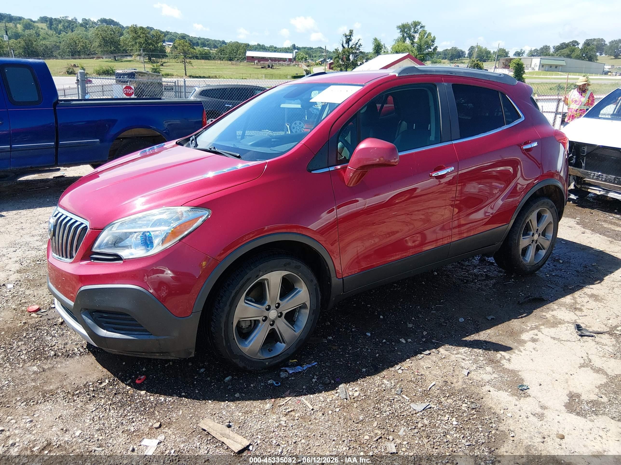 2013 Buick Encore   Red vin: KL4CJASB1DB180639