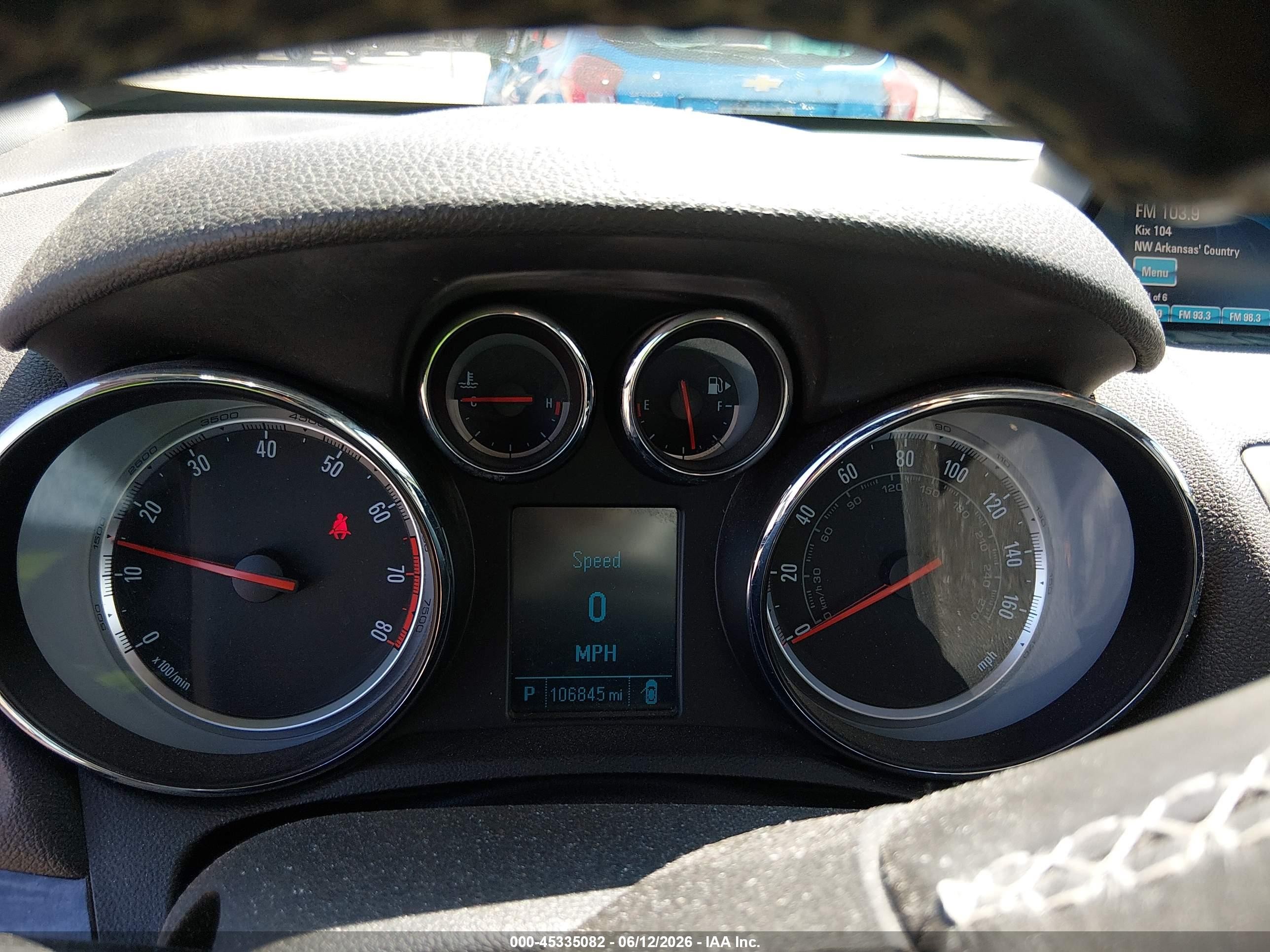 2013 Buick Encore   Red vin: KL4CJASB1DB180639