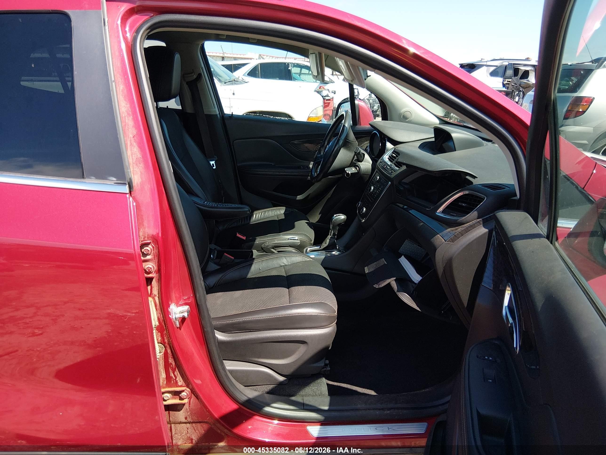 2013 Buick Encore   Red vin: KL4CJASB1DB180639