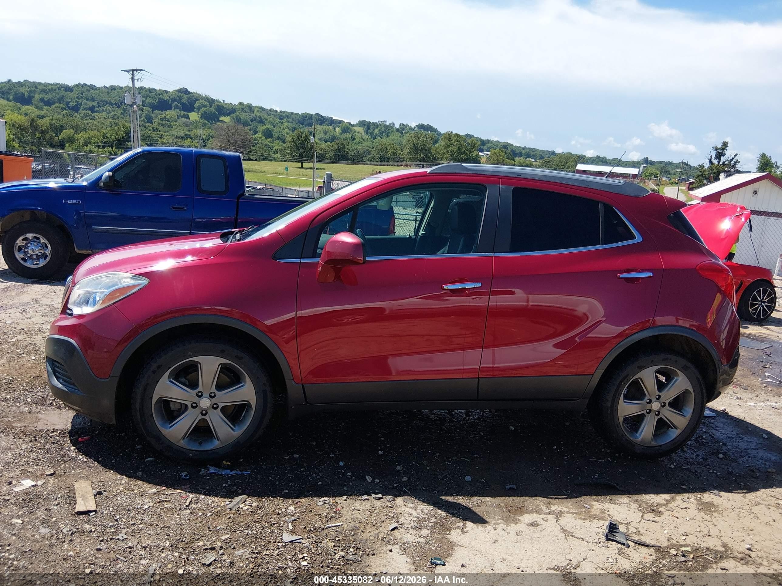 2013 Buick Encore   Red vin: KL4CJASB1DB180639