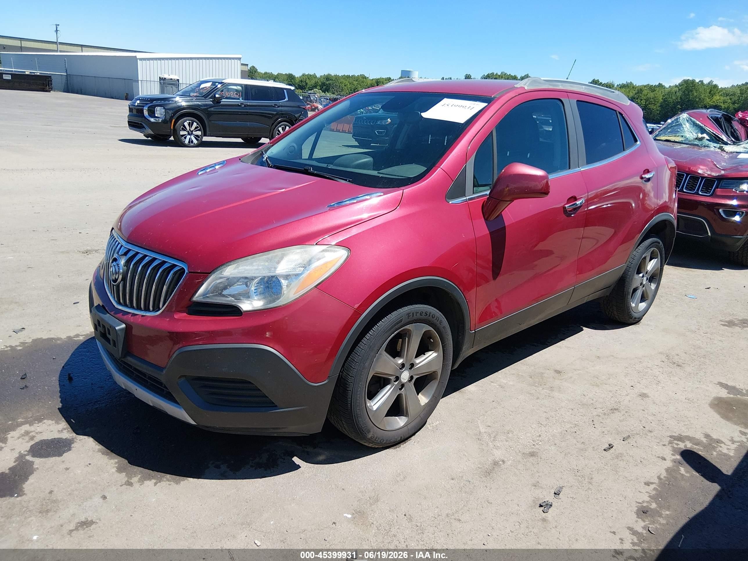 2013 Buick Encore   Red vin: KL4CJASB1DB198414
