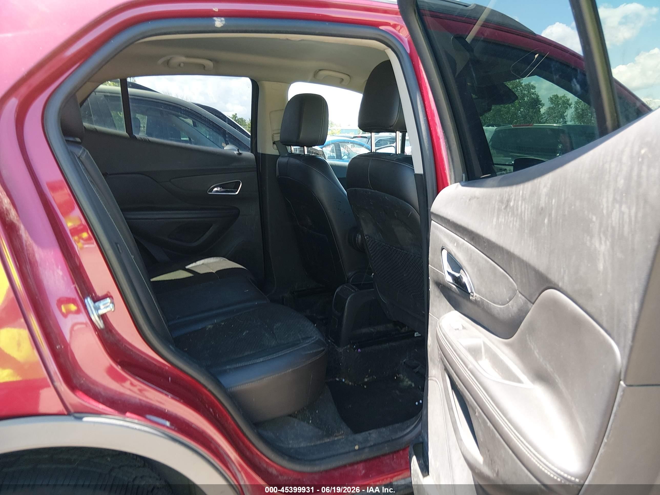 2013 Buick Encore   Red vin: KL4CJASB1DB198414