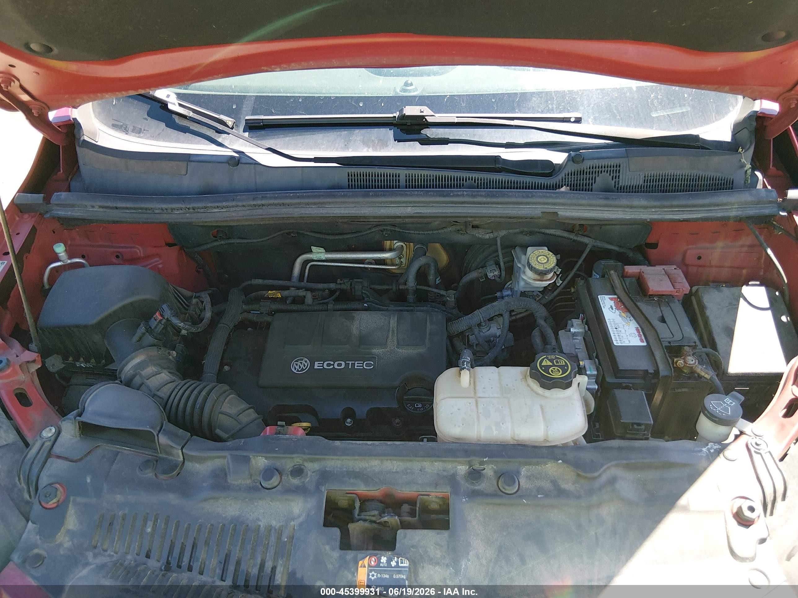 2013 Buick Encore   Red vin: KL4CJASB1DB198414