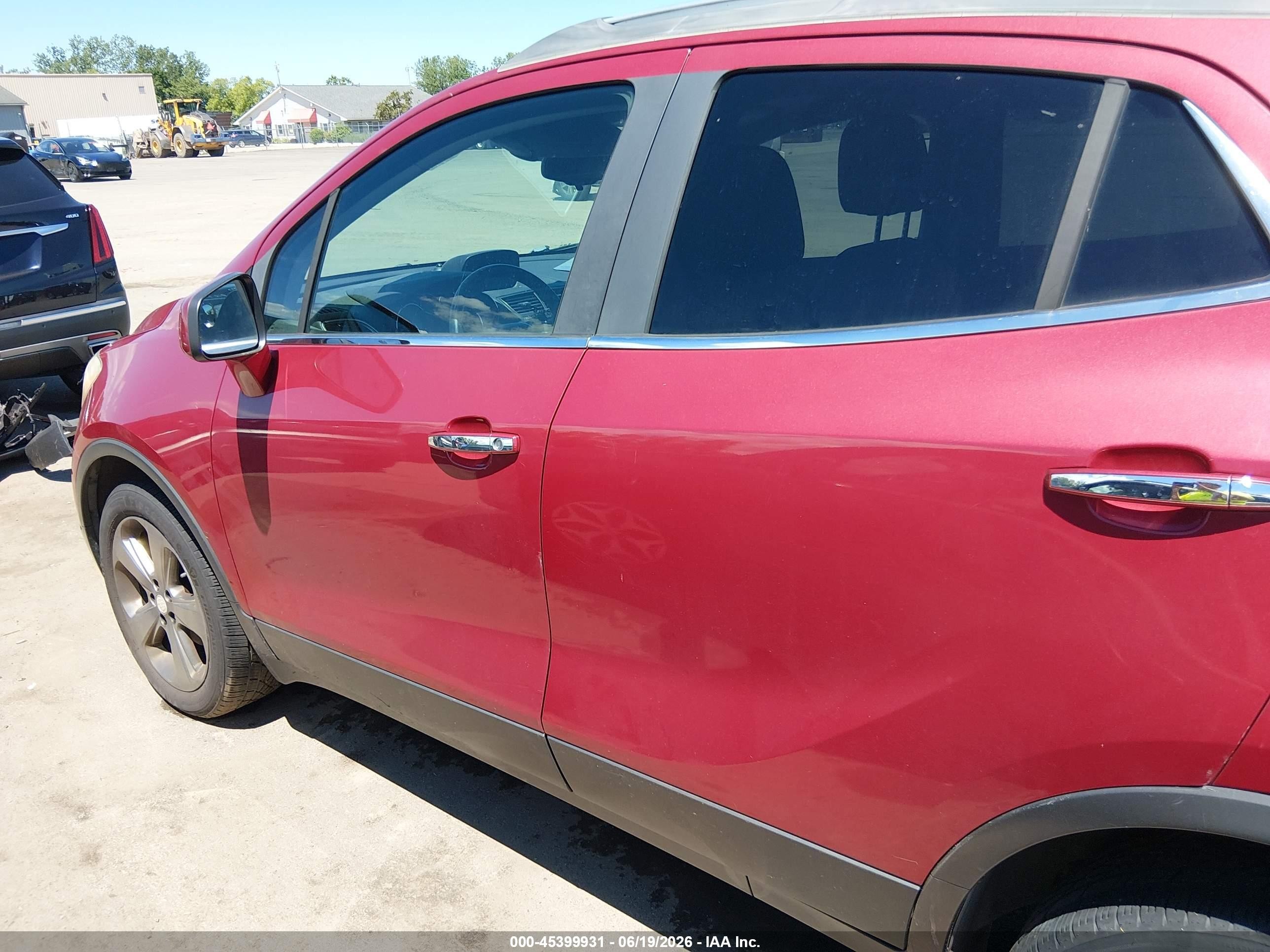 2013 Buick Encore   Red vin: KL4CJASB1DB198414