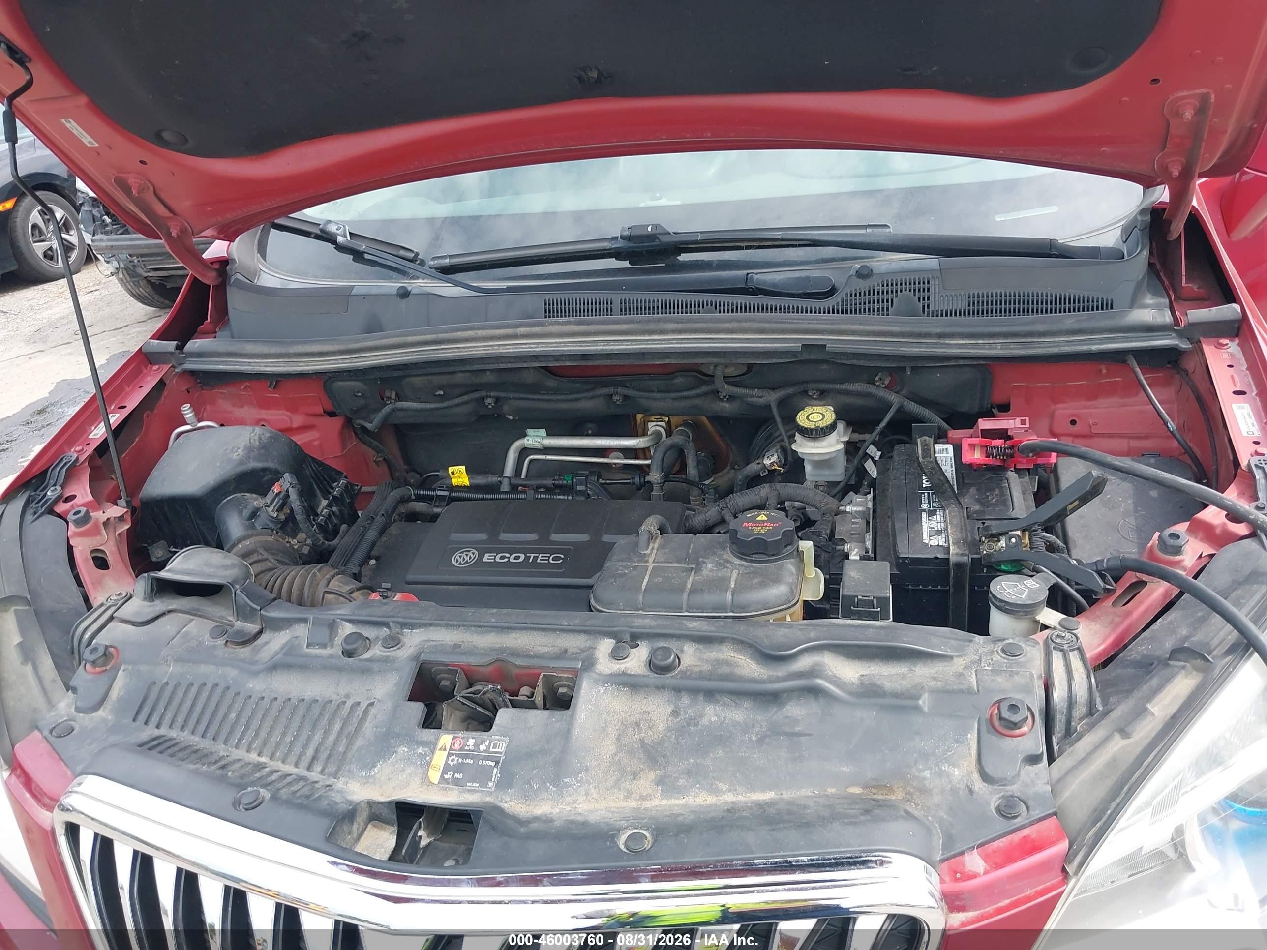 2014 Buick Encore   Red vin: KL4CJASB1EB643574