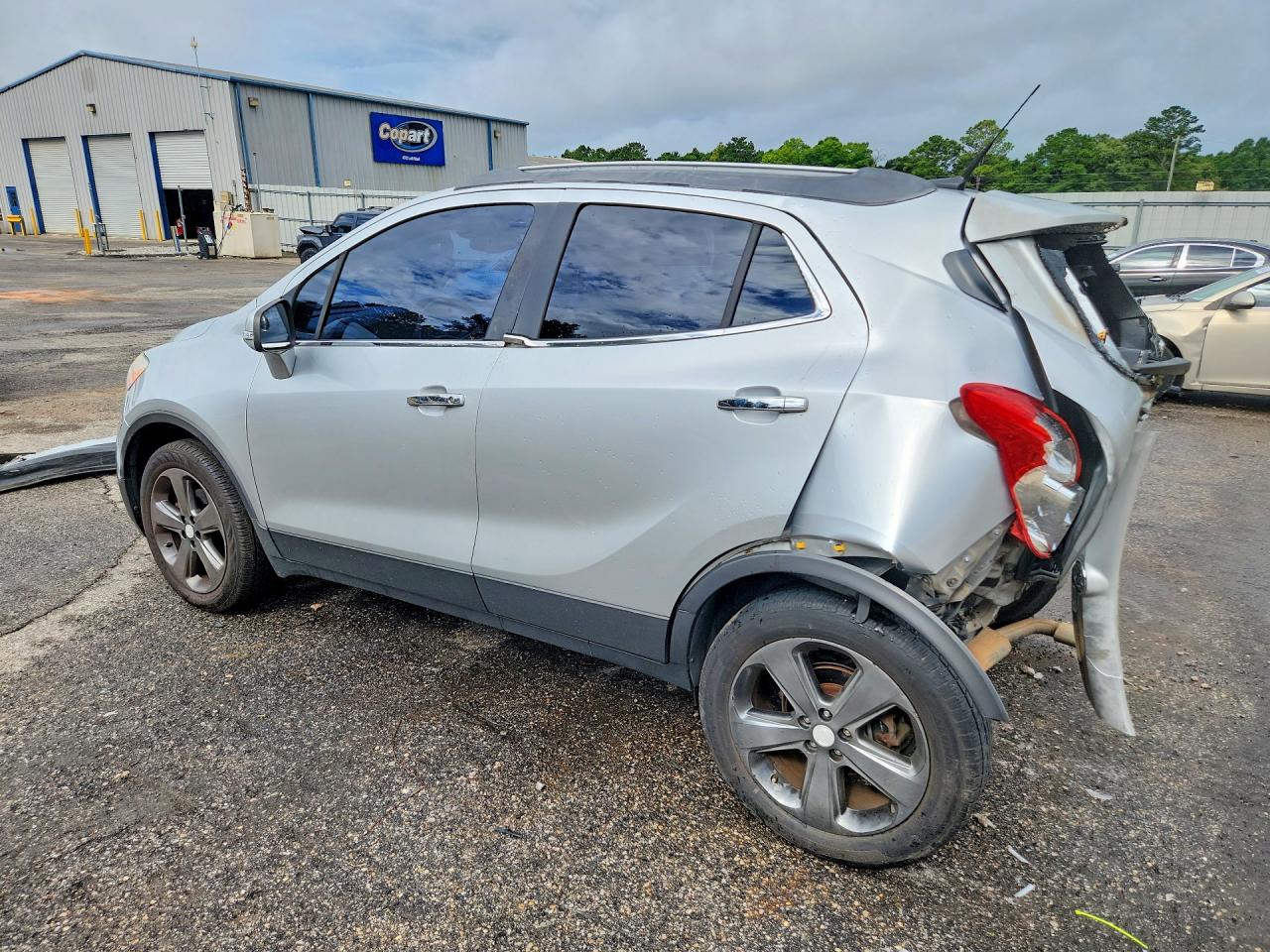2014 Buick Encore Серебряный vin: KL4CJASB1EB668362