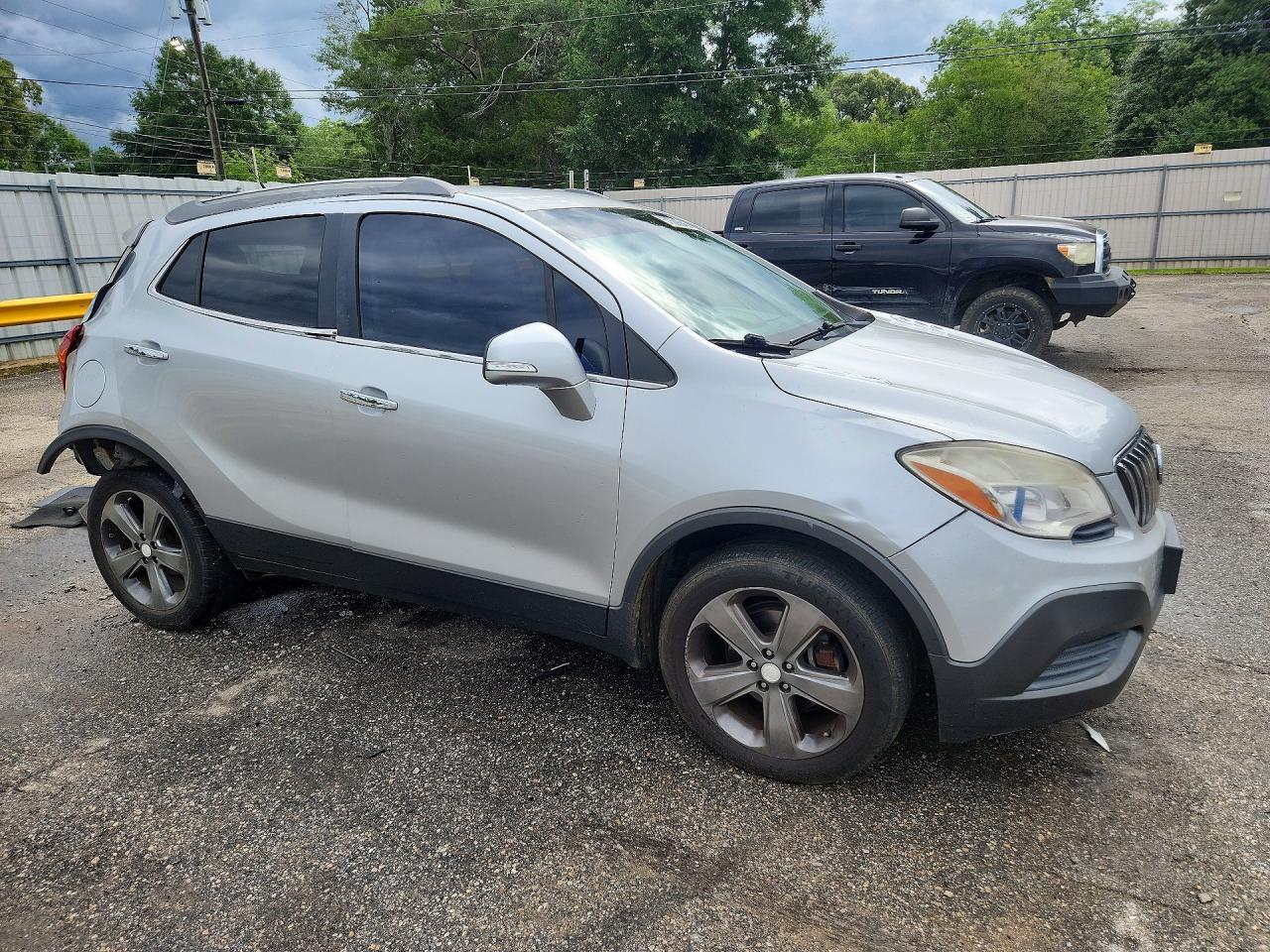 2014 Buick Encore Серебряный vin: KL4CJASB1EB668362