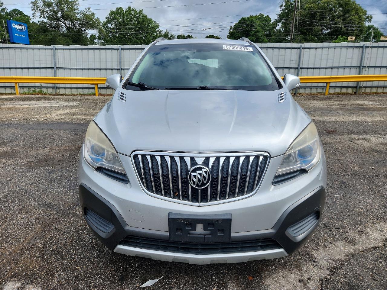 2014 Buick Encore Серебряный vin: KL4CJASB1EB668362
