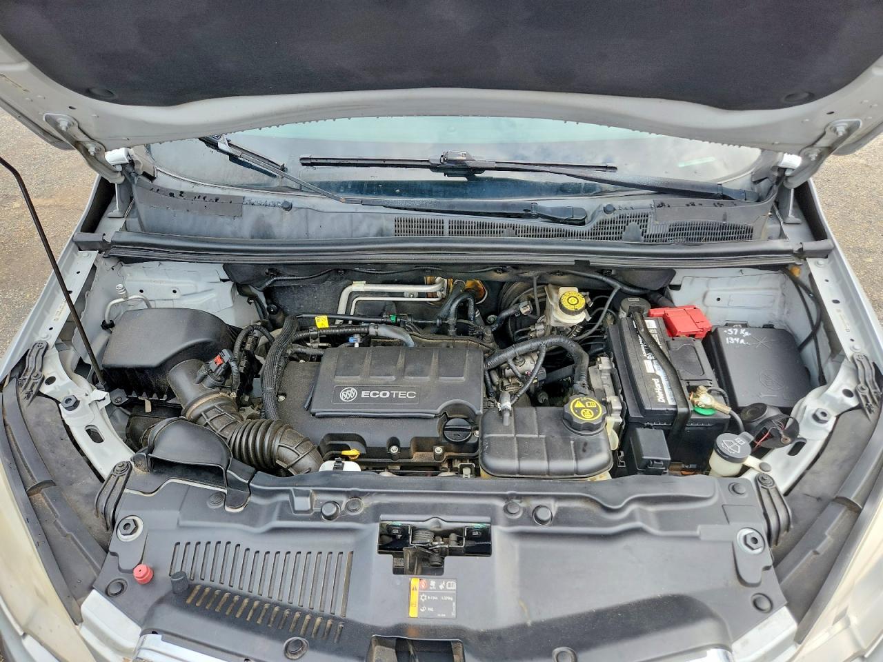 2014 Buick Encore Серебряный vin: KL4CJASB1EB668362