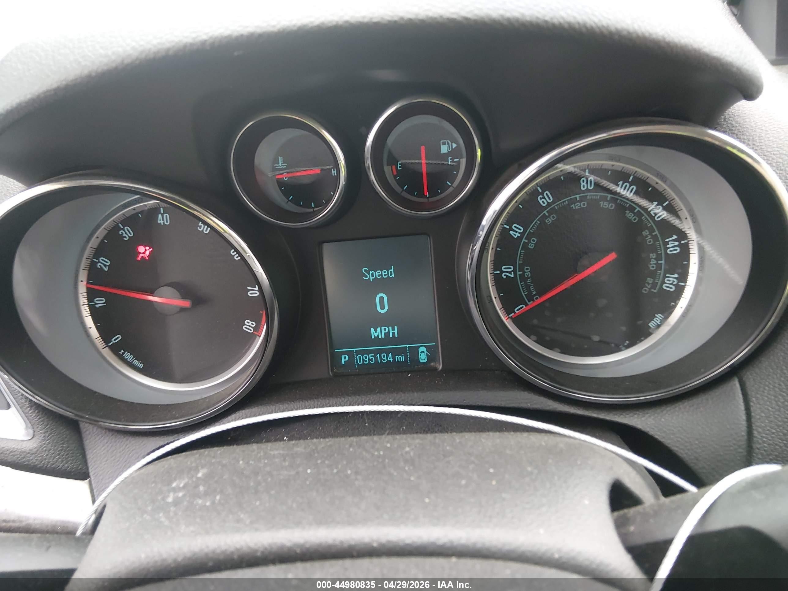 2014 Buick Encore   Silver vin: KL4CJASB1EB780191
