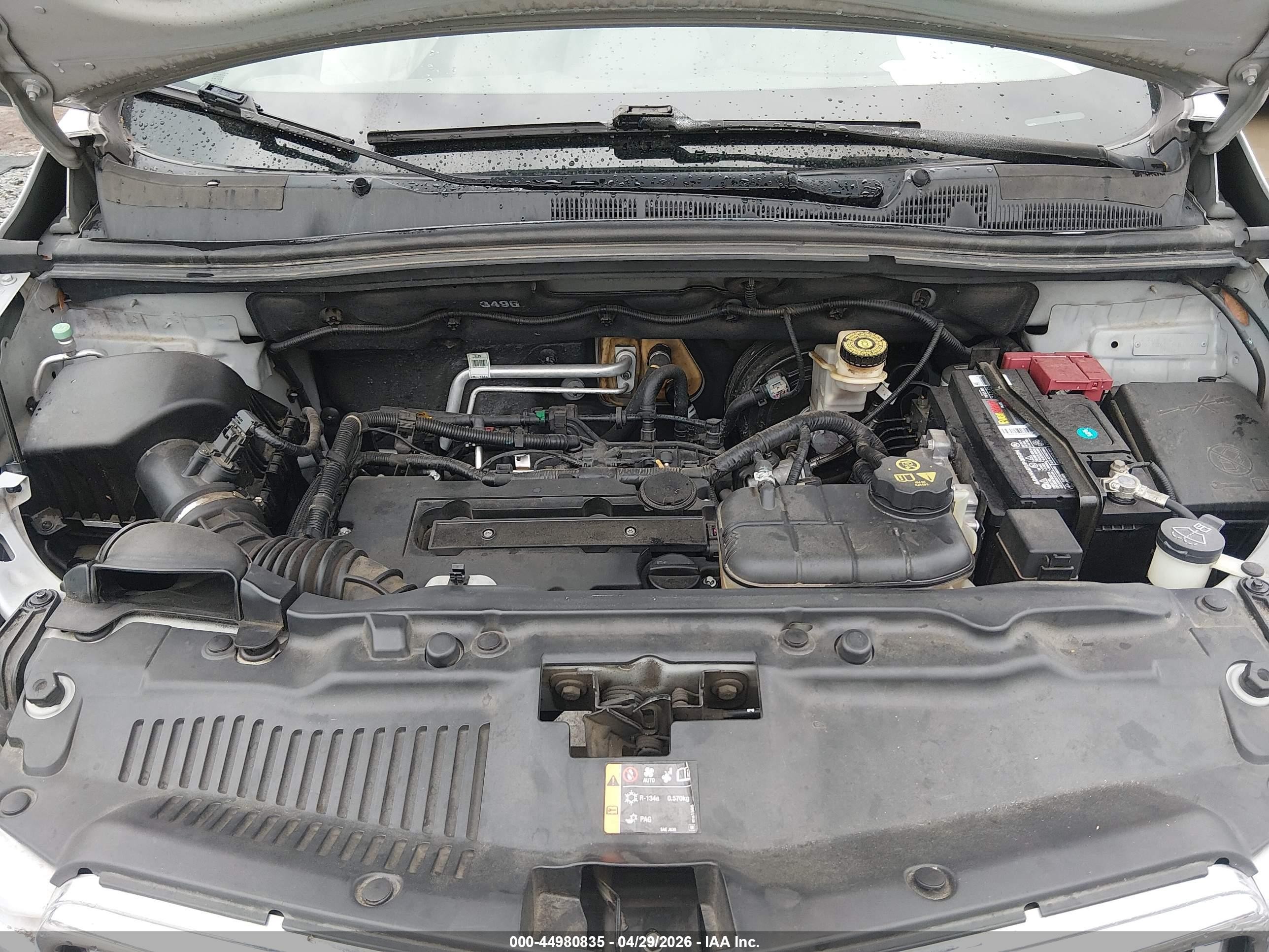 2014 Buick Encore   Silver vin: KL4CJASB1EB780191