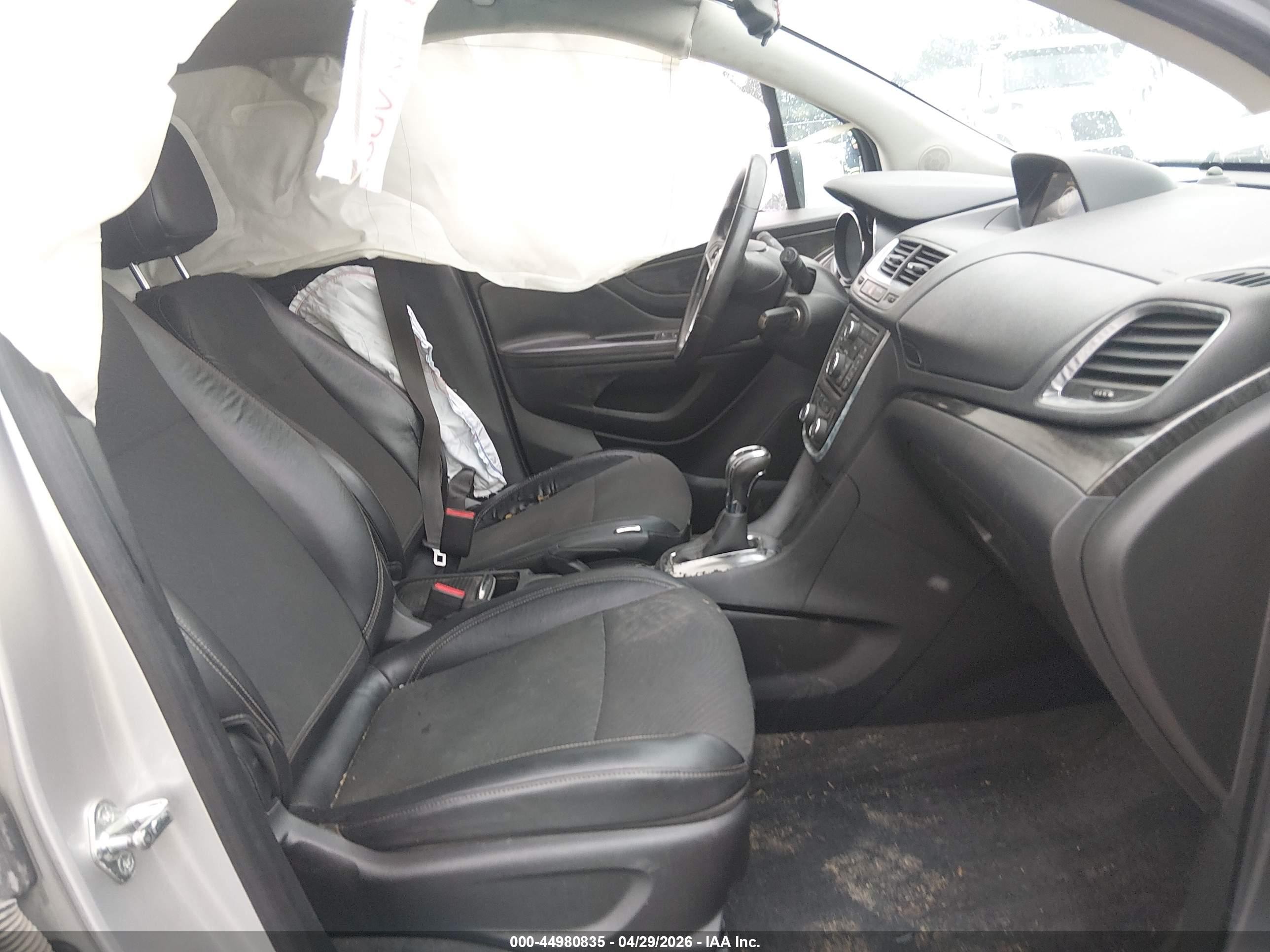 2014 Buick Encore   Silver vin: KL4CJASB1EB780191