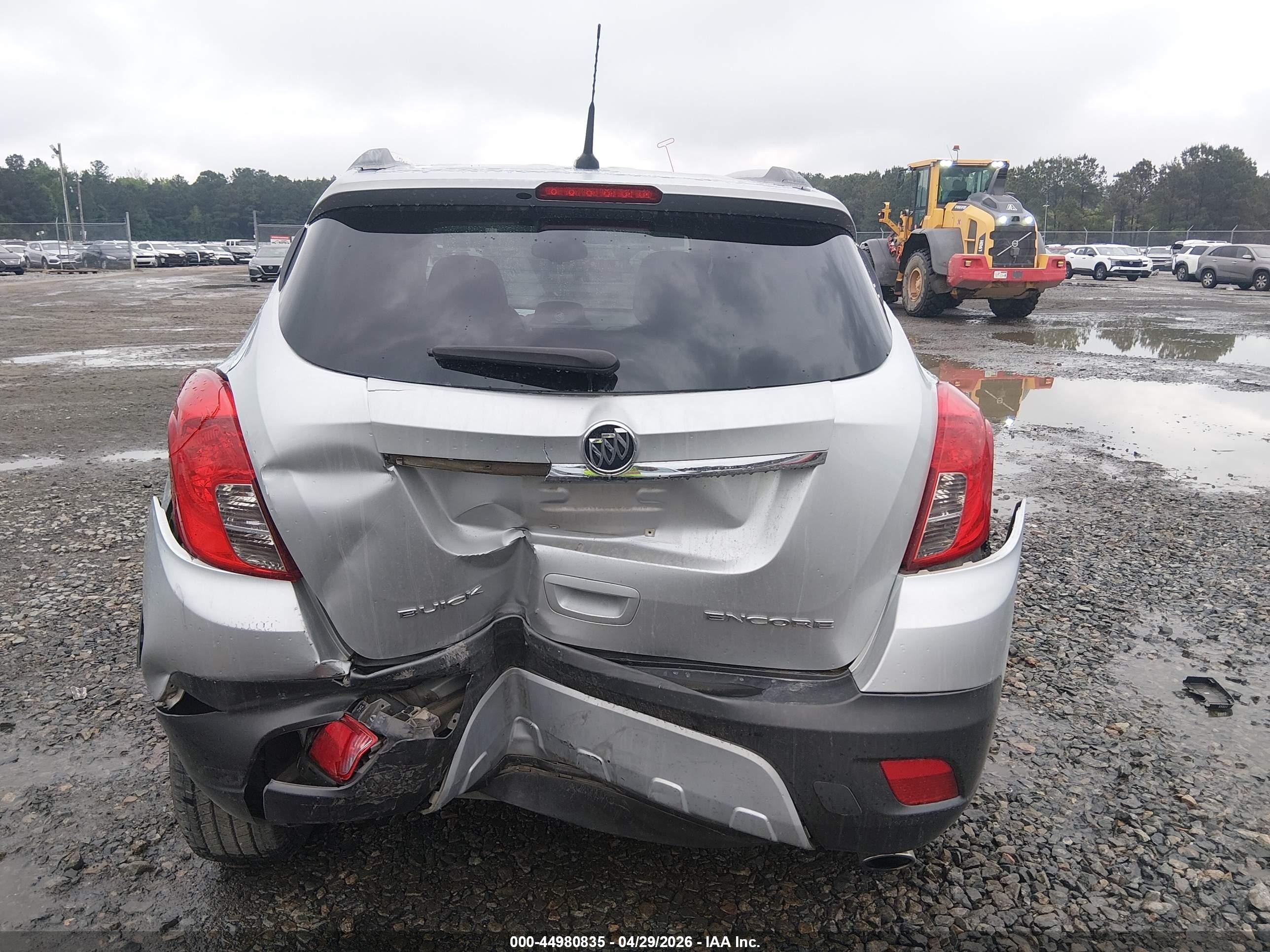 2014 Buick Encore   Silver vin: KL4CJASB1EB780191