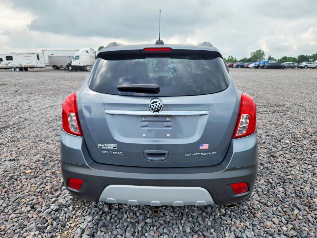 2015 Buick Encore Silver vin: KL4CJASB1FB089793