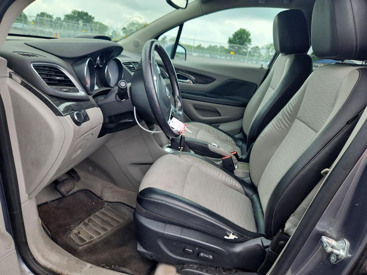 2015 Buick Encore Silver vin: KL4CJASB1FB089793