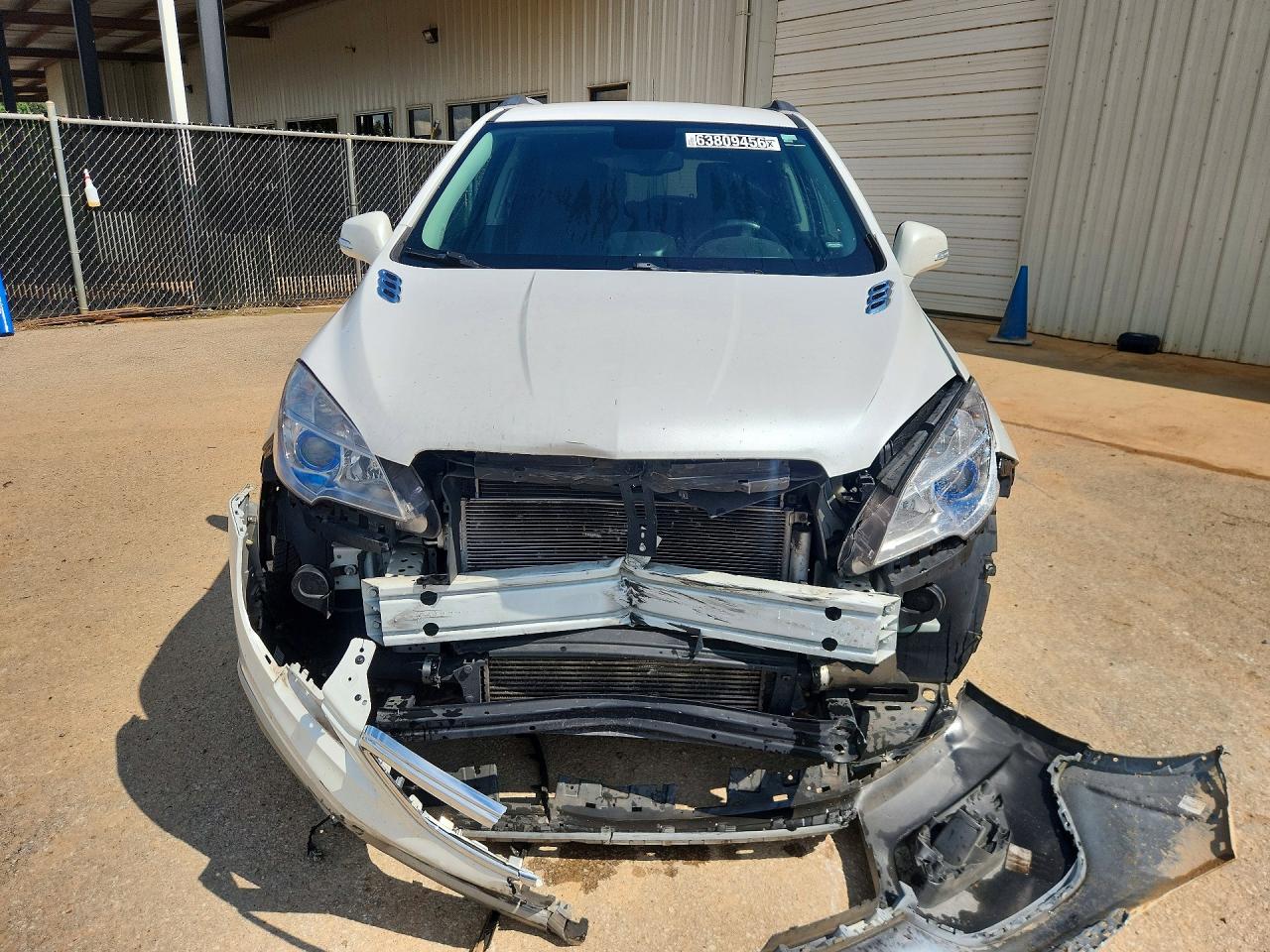 2015 Buick Encore White vin: KL4CJASB1FB235626