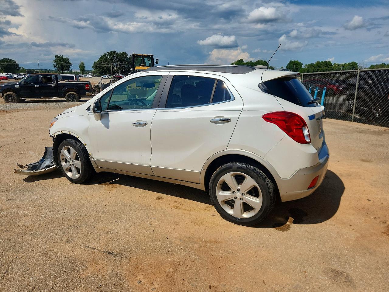 2015 Buick Encore White vin: KL4CJASB1FB235626
