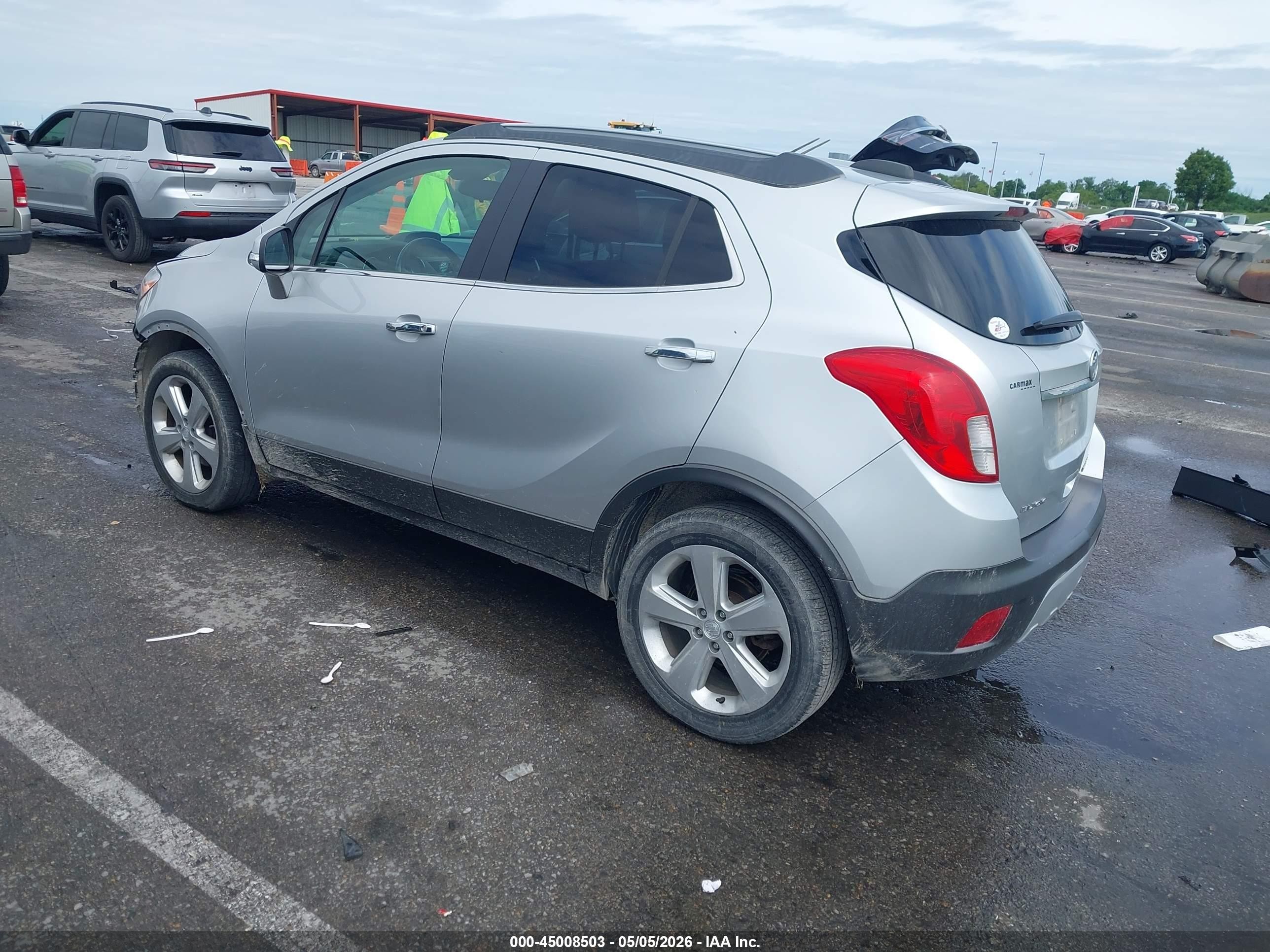 2015 Buick Encore   Silver vin: KL4CJASB1FB266486