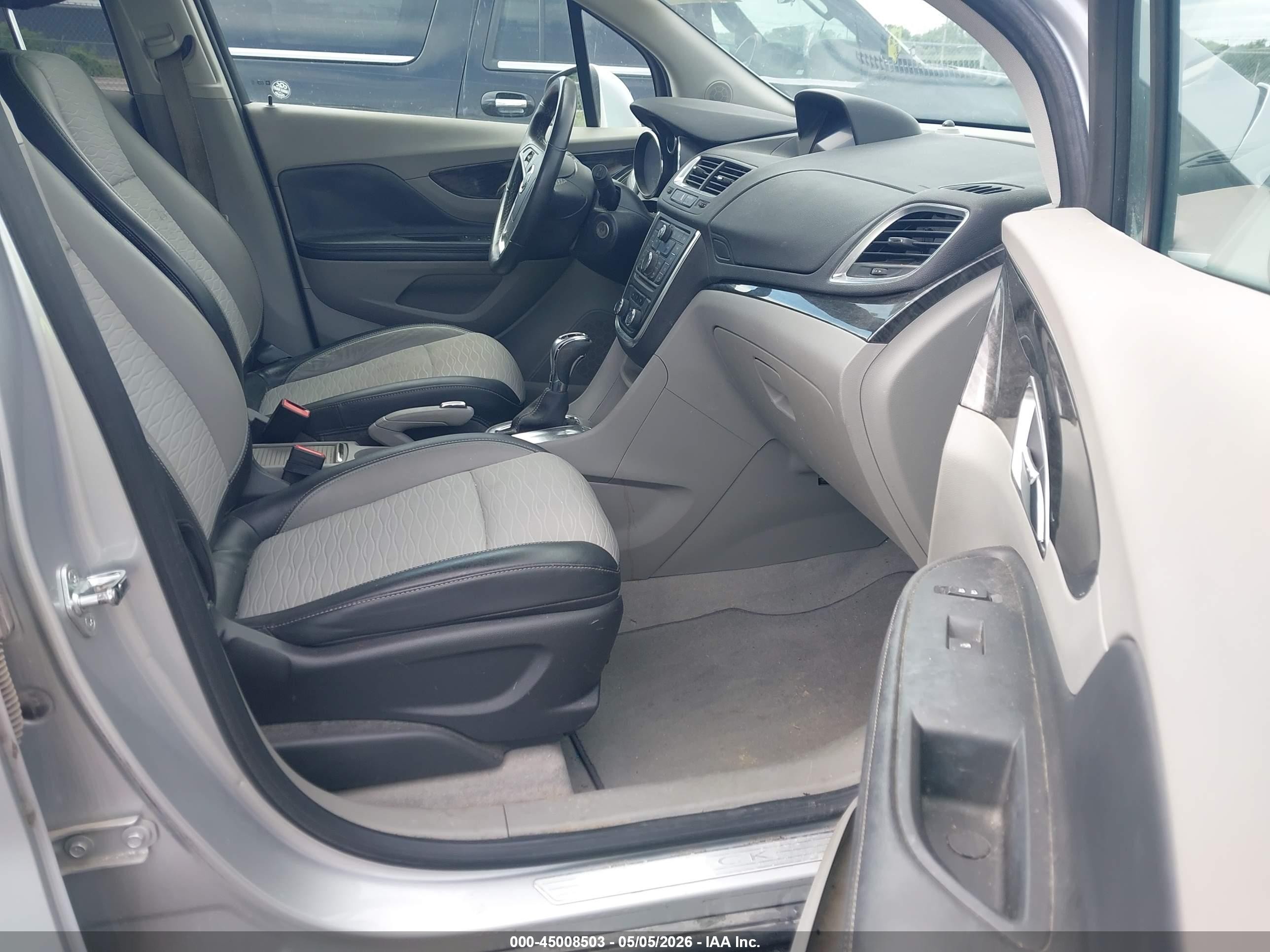 2015 Buick Encore   Silver vin: KL4CJASB1FB266486