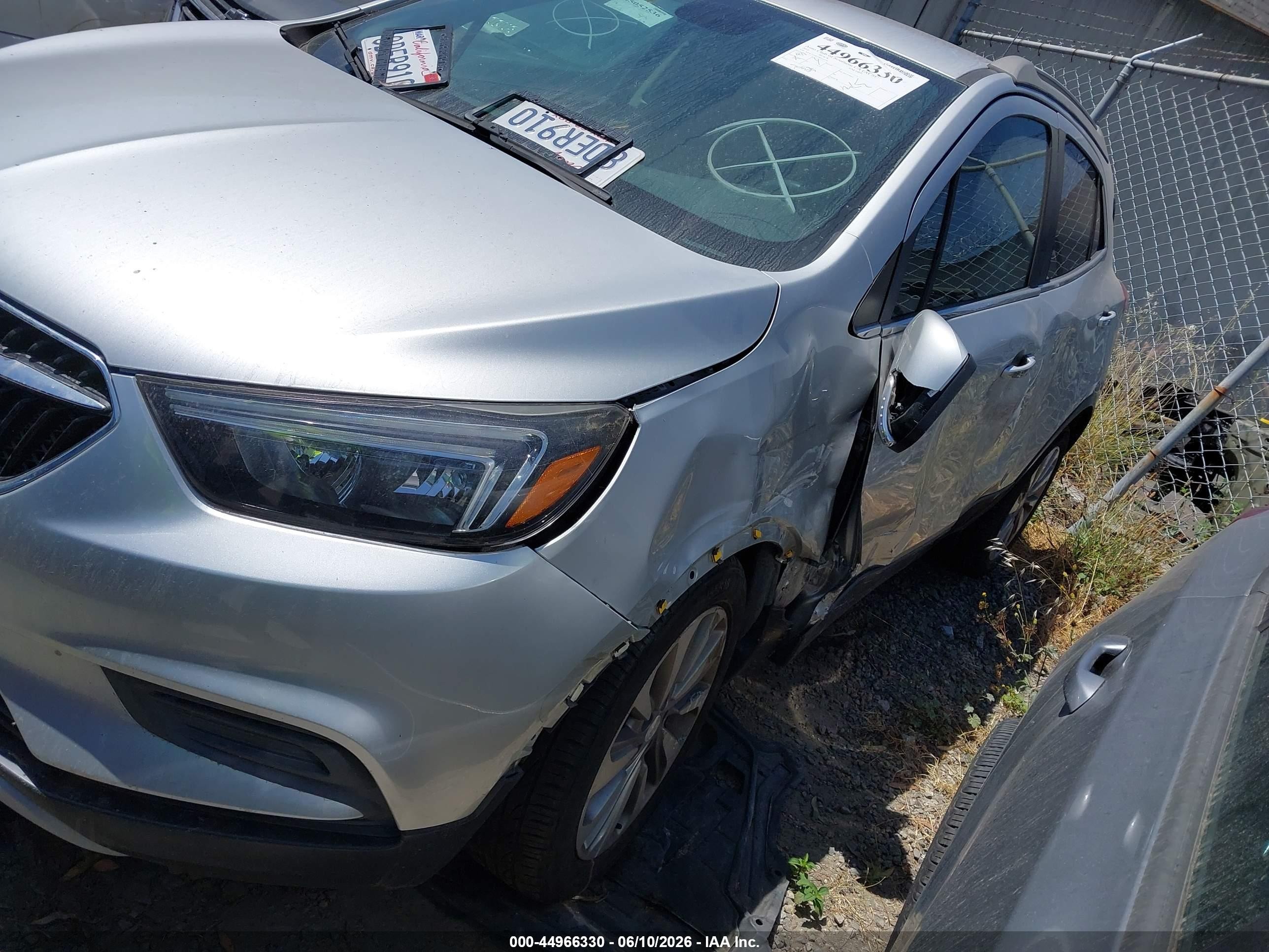 2018 Buick Encore Preferred Gray vin: KL4CJASB1JB514339