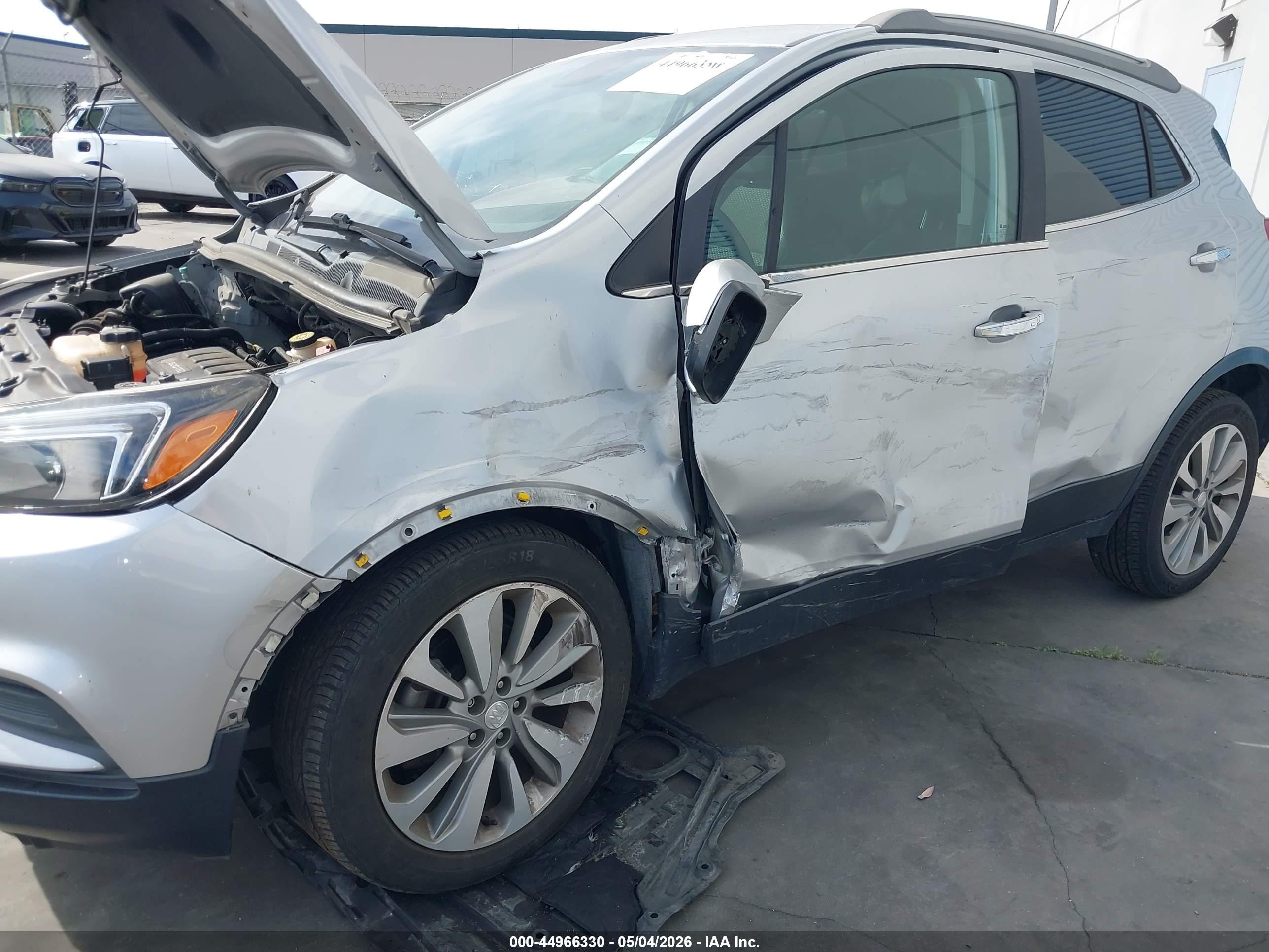 2018 Buick Encore Preferred Gray vin: KL4CJASB1JB514339