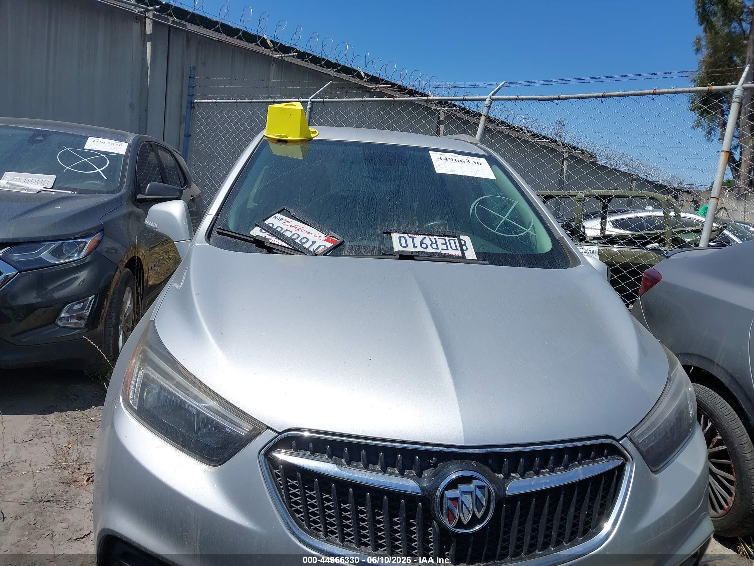 2018 Buick Encore Preferred Gray vin: KL4CJASB1JB514339