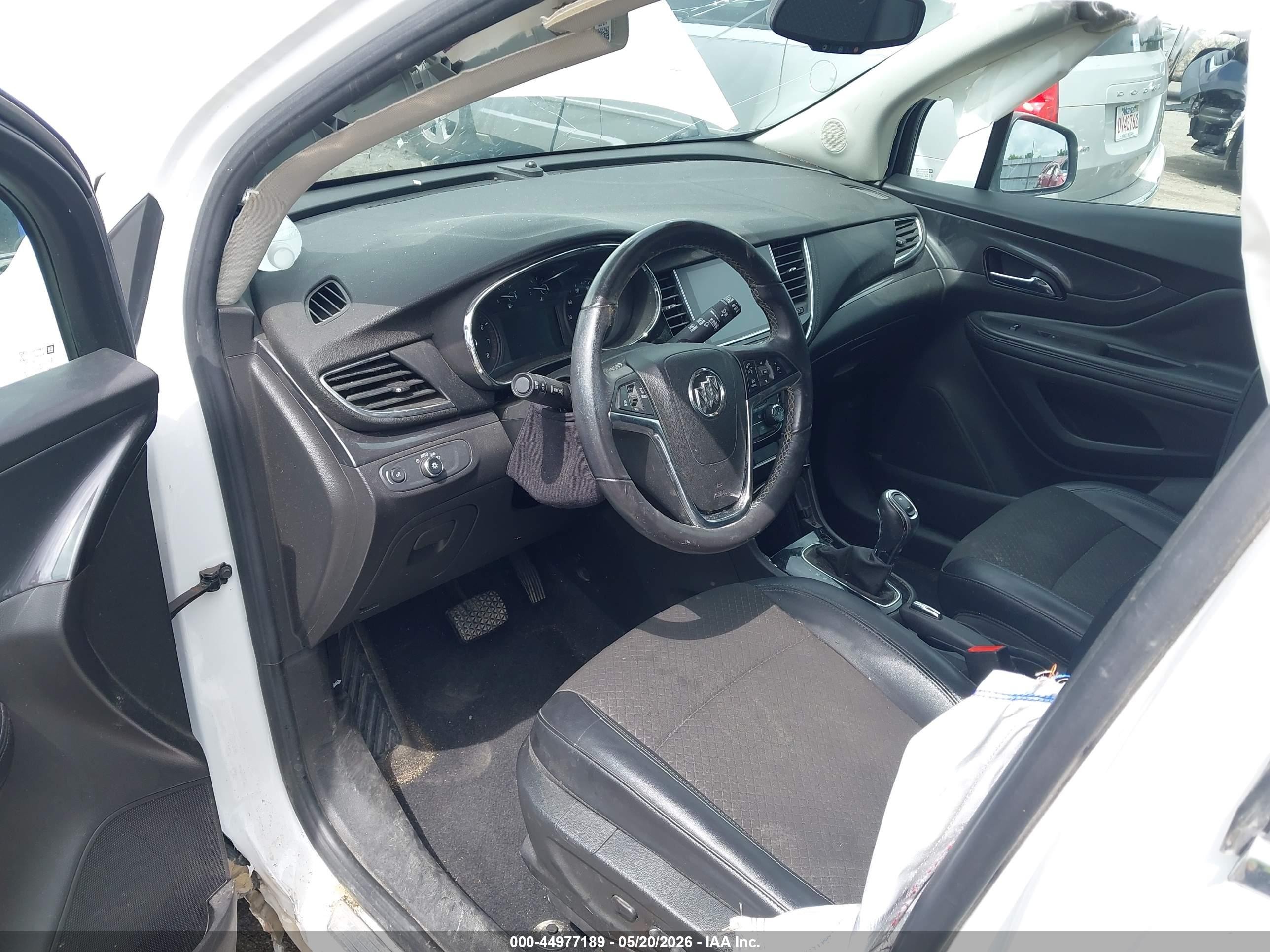 2019 Buick Encore Fwd Preferred White vin: KL4CJASB1KB710430