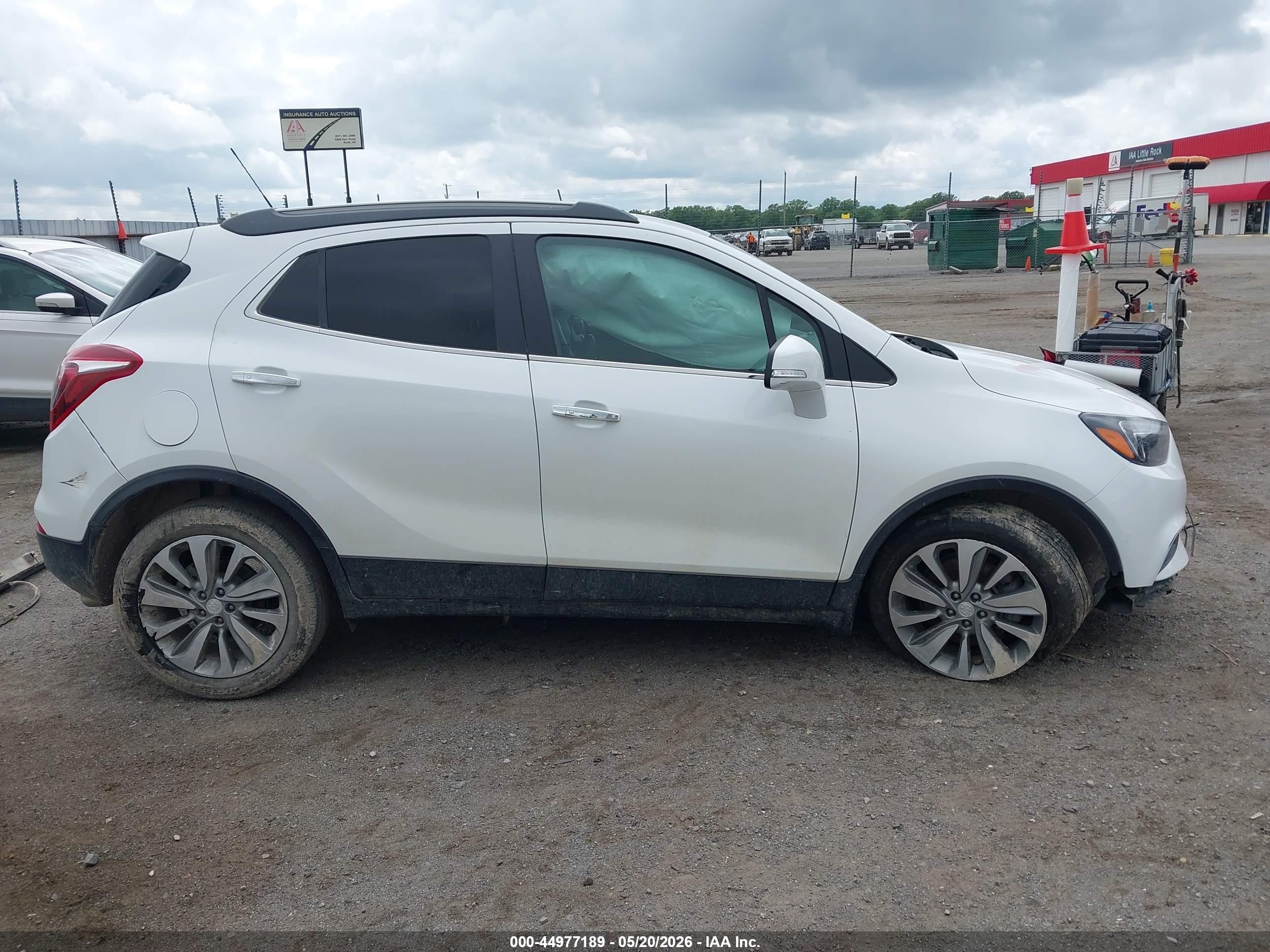2019 Buick Encore Fwd Preferred White vin: KL4CJASB1KB710430