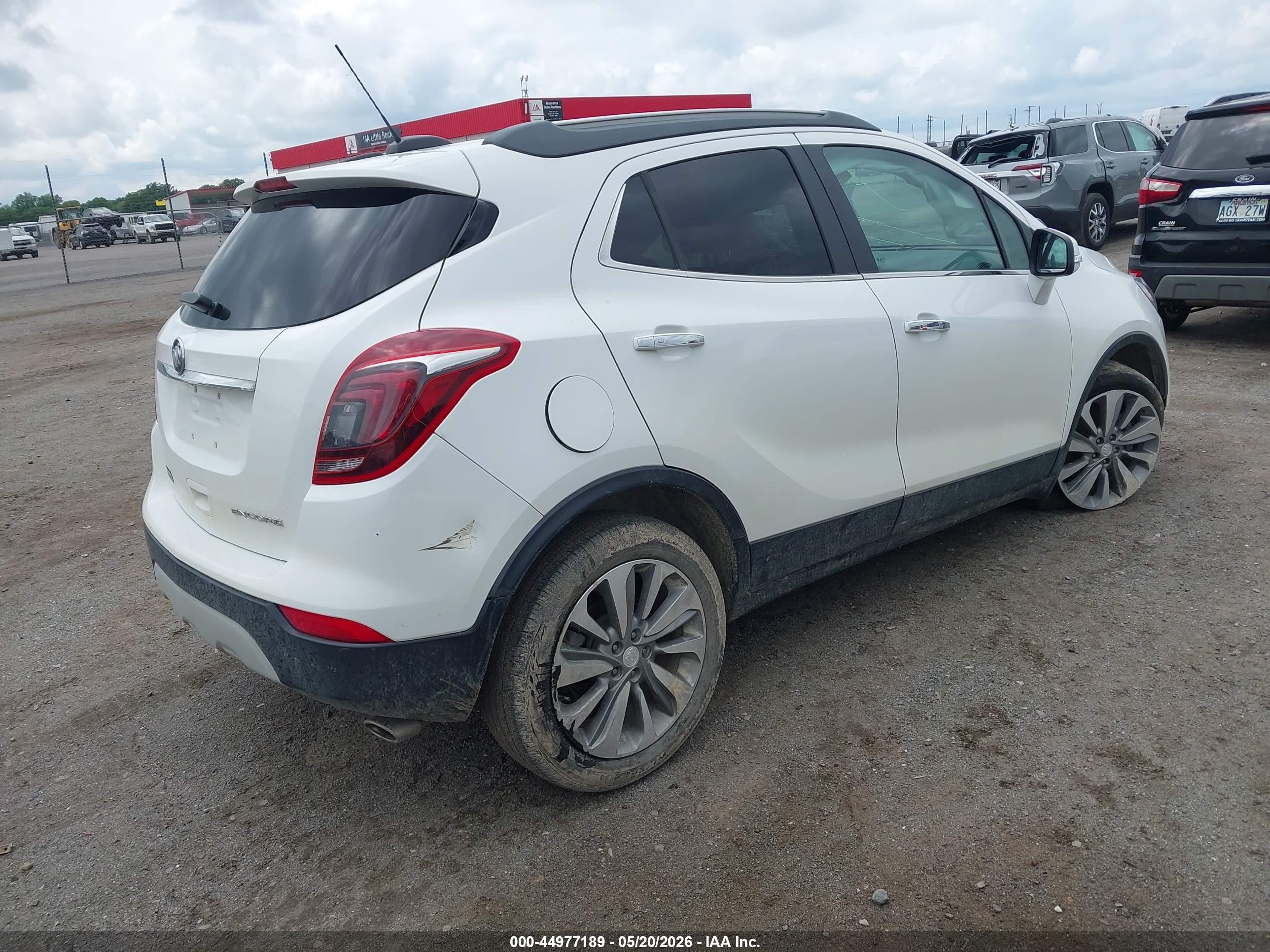 2019 Buick Encore Fwd Preferred White vin: KL4CJASB1KB710430