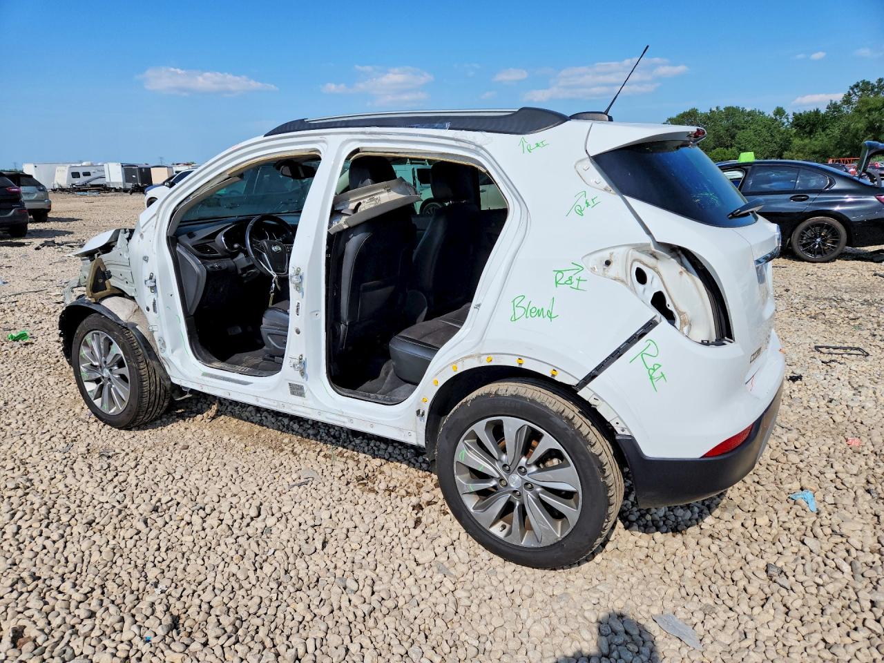 2019 Buick Encore Preferred White vin: KL4CJASB1KB762480