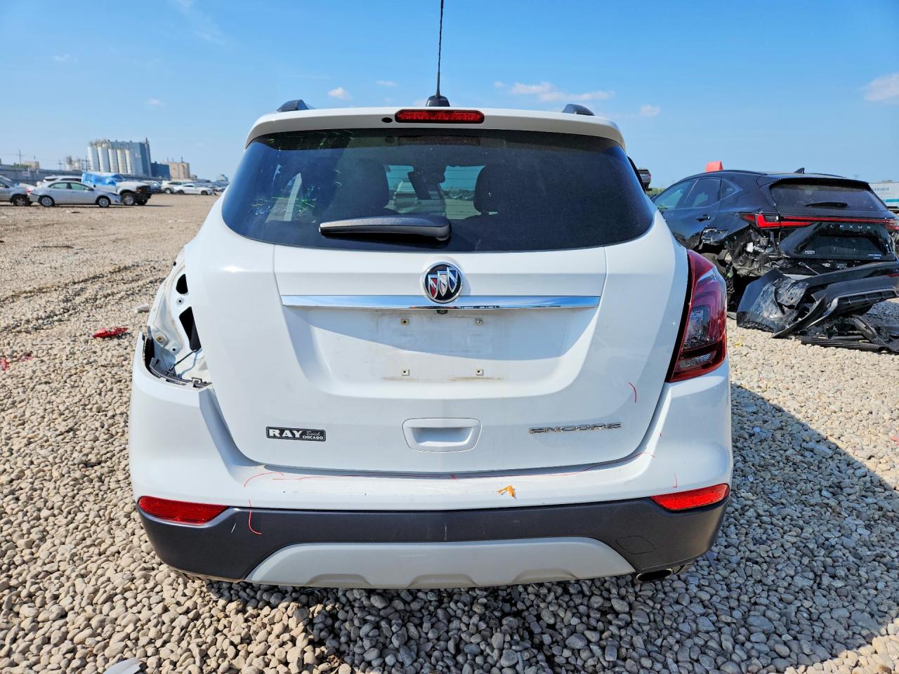 2019 Buick Encore Preferred White vin: KL4CJASB1KB762480