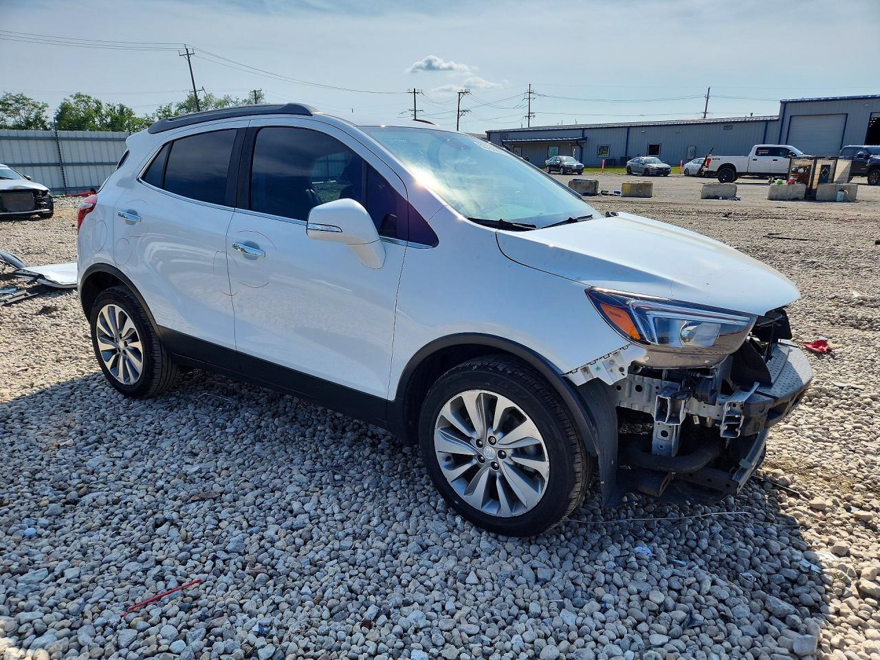 2019 Buick Encore Preferred White vin: KL4CJASB1KB762480