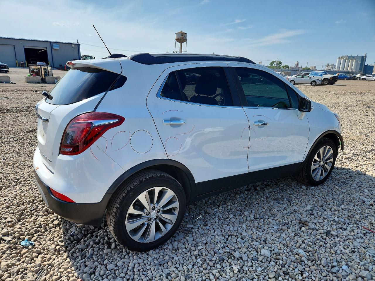 2019 Buick Encore Preferred White vin: KL4CJASB1KB762480