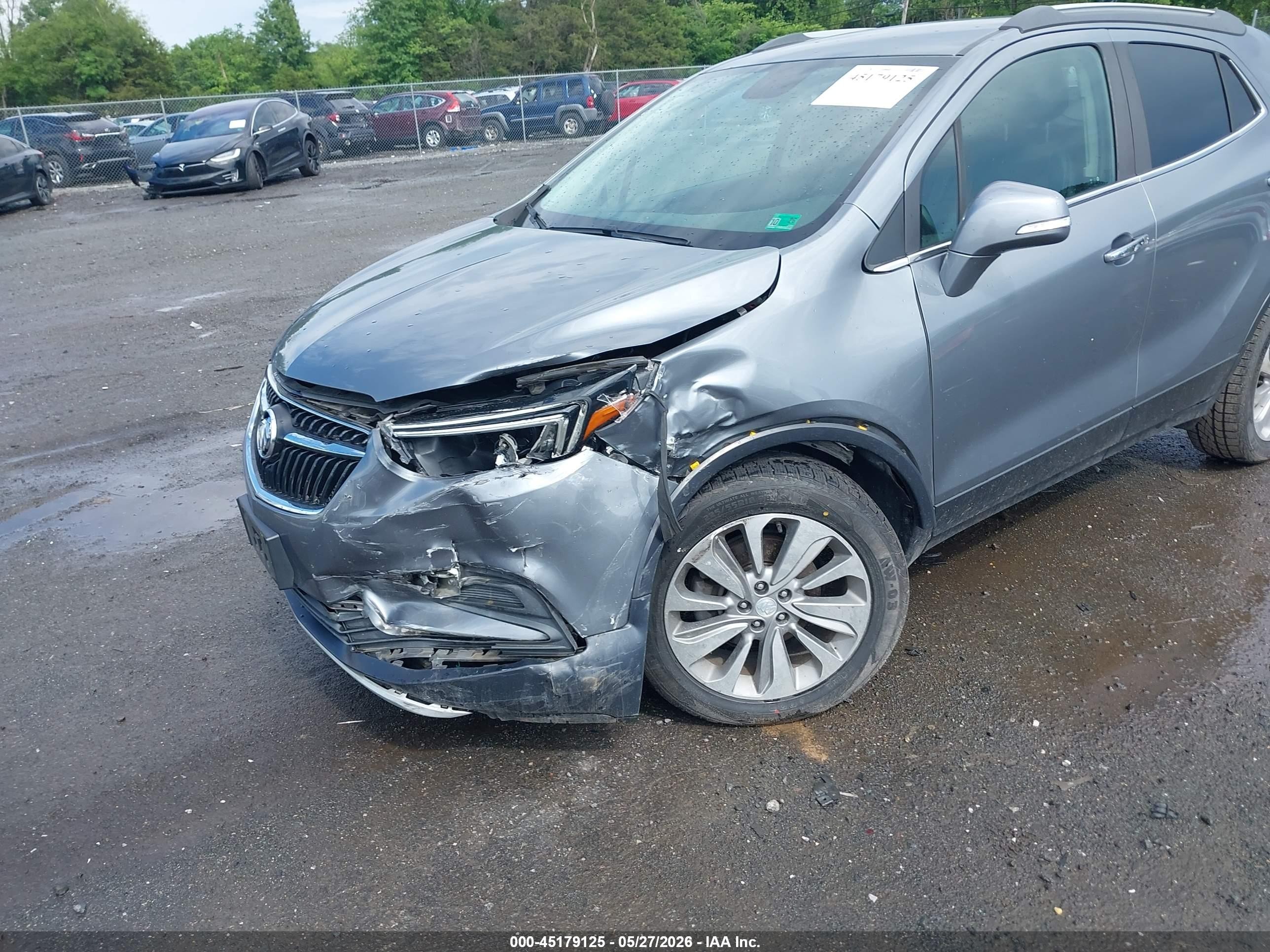 2019 Buick Encore Fwd Preferred Gray vin: KL4CJASB1KB907825