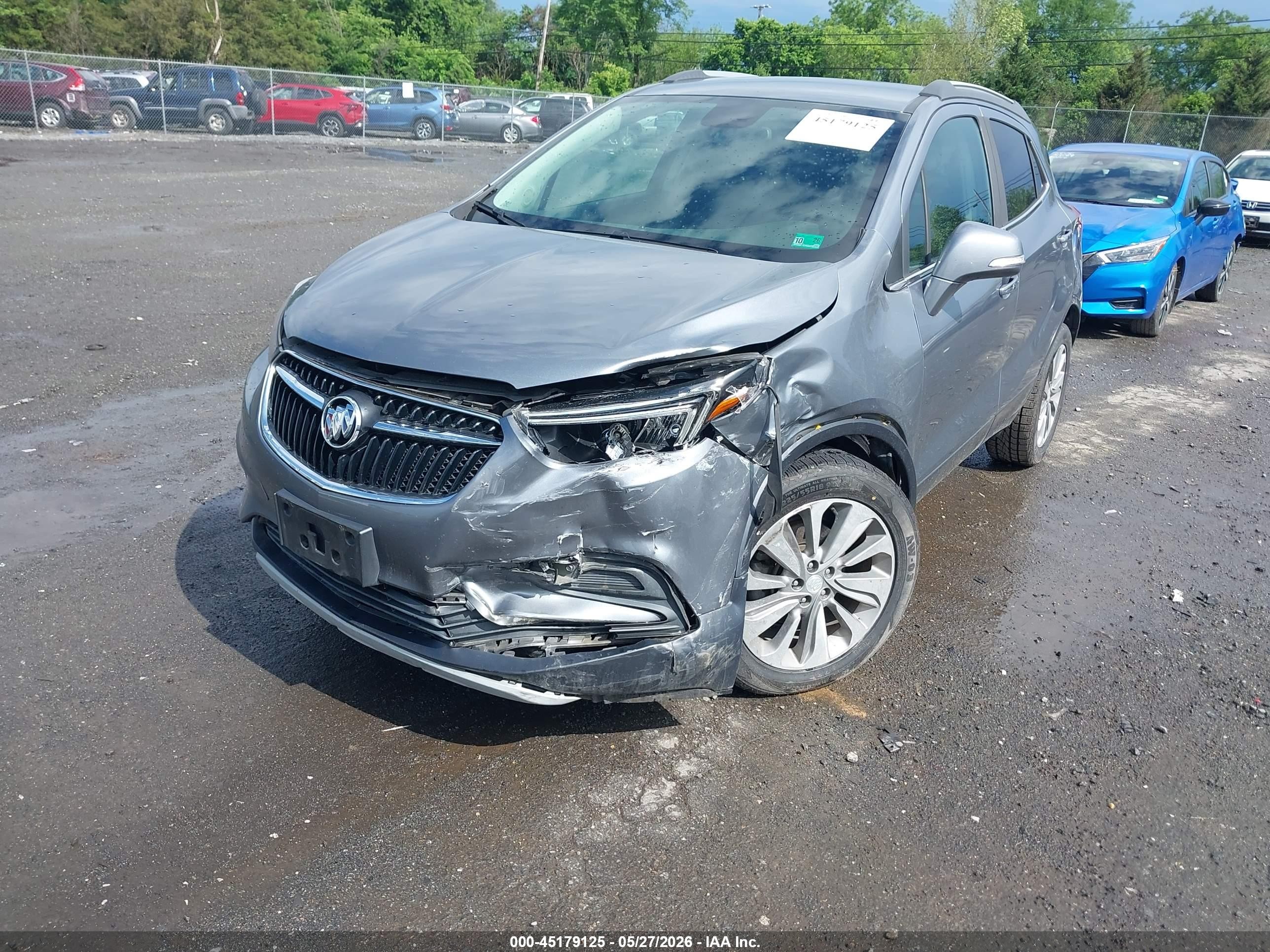 2019 Buick Encore Fwd Preferred Gray vin: KL4CJASB1KB907825