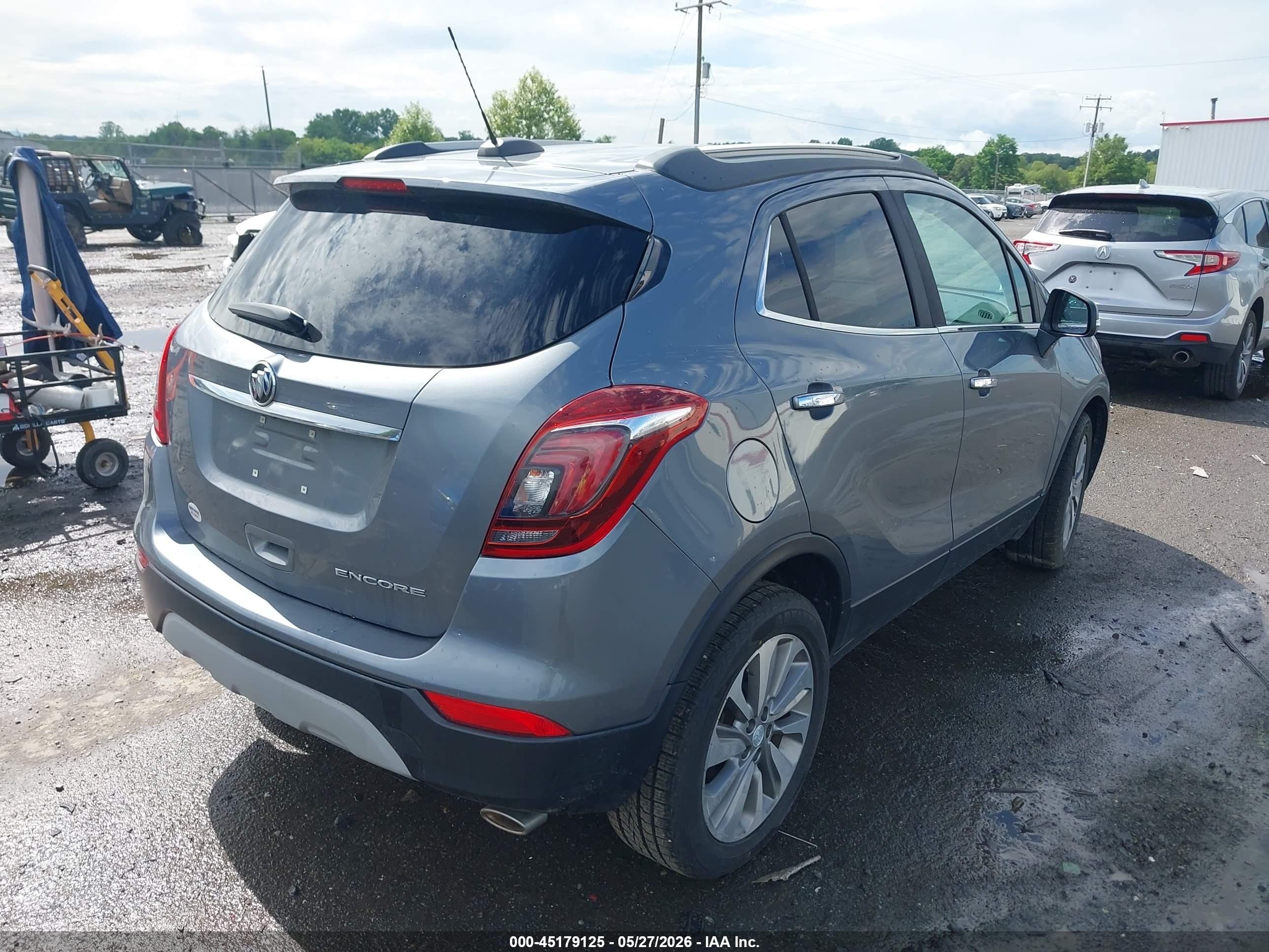 2019 Buick Encore Fwd Preferred Gray vin: KL4CJASB1KB907825